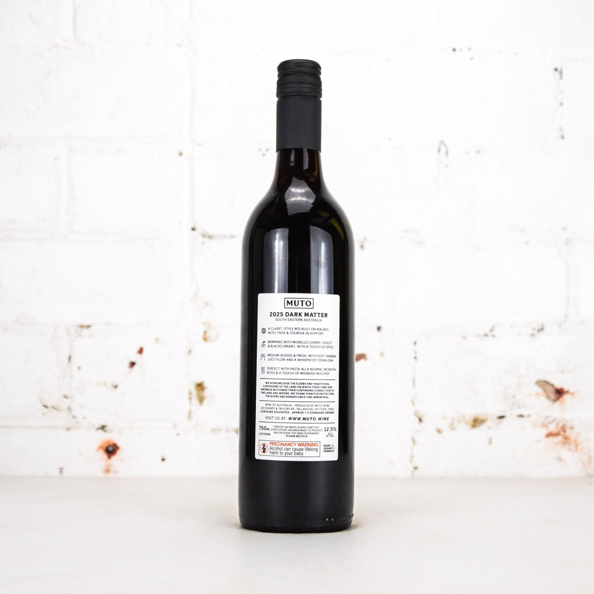Muto - Dark Matter Malbec et Al 750ml