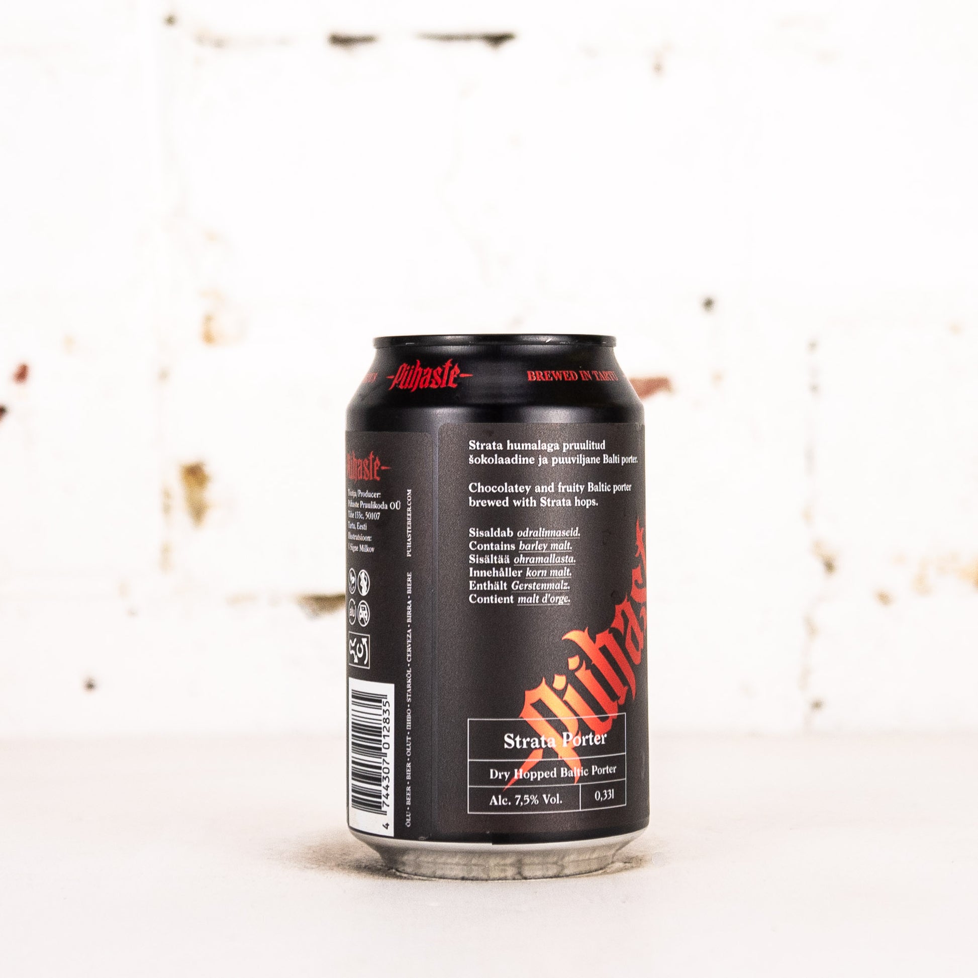 Puhaste - Strata Porter Dry Hopped Baltic Porter