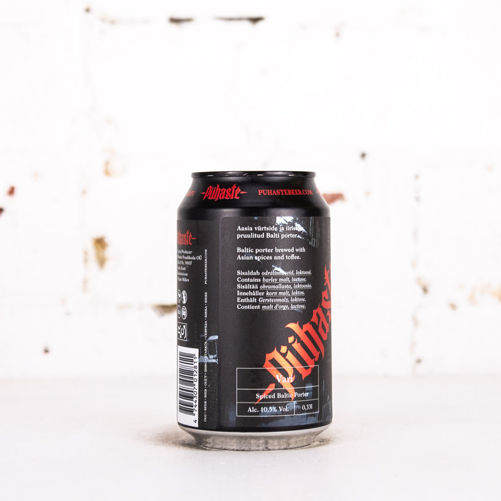 Puhaste - Vari Spiced Baltic Porter
