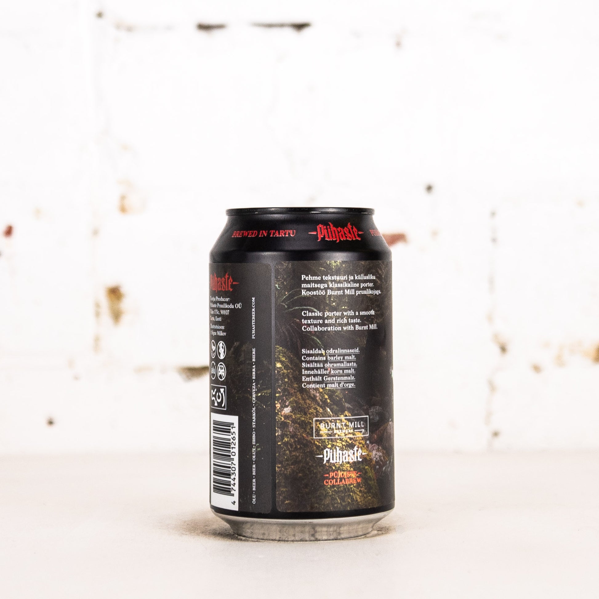 Puhaste x Burnt Mill - 'Way In The Dark' Imperial Porter