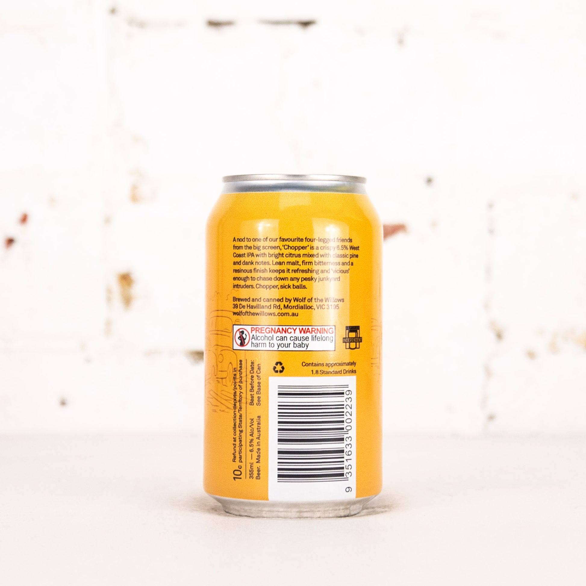 Wolf of the Willows - Chopper West Coast IPA