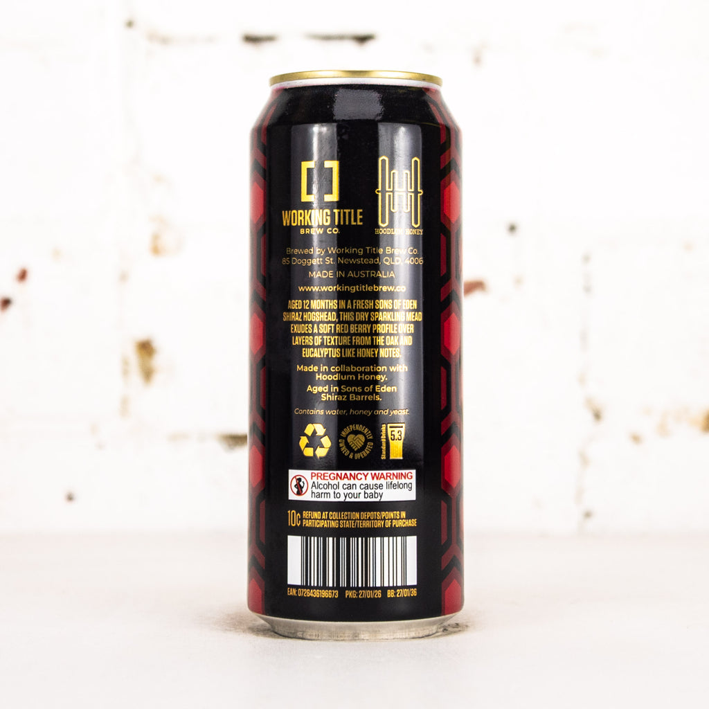 Working Title - Hive Shiraz BA Sparkling Mead