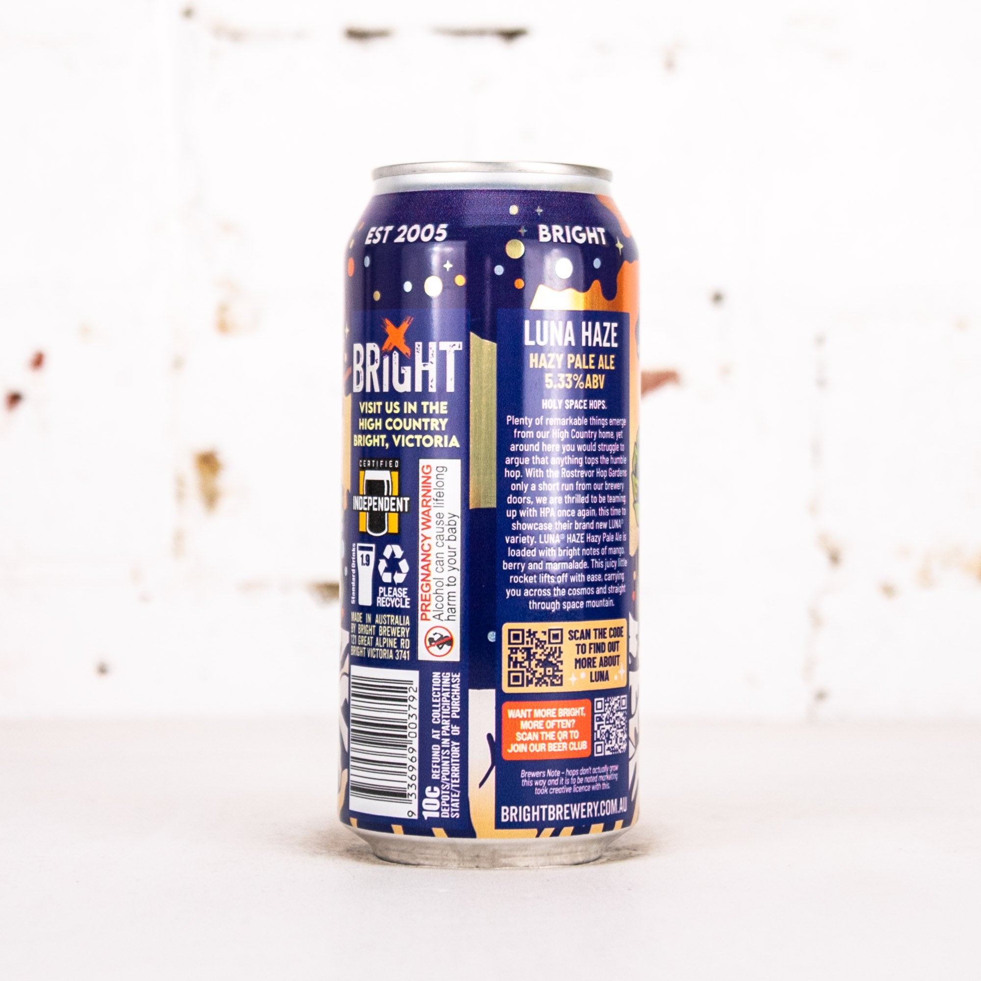 Bright - Luna Haze Hazy Pale