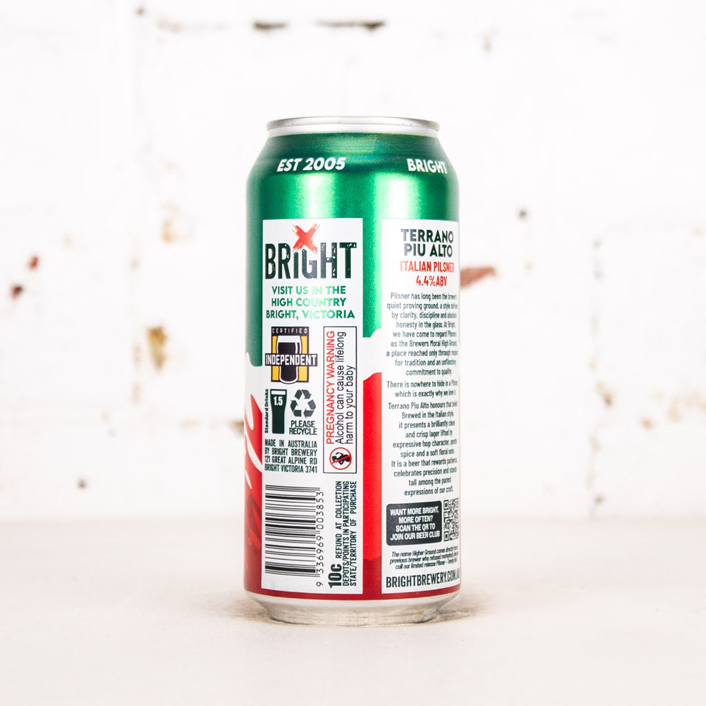 Bright - Terrano Piu Alto Italian Pilsner