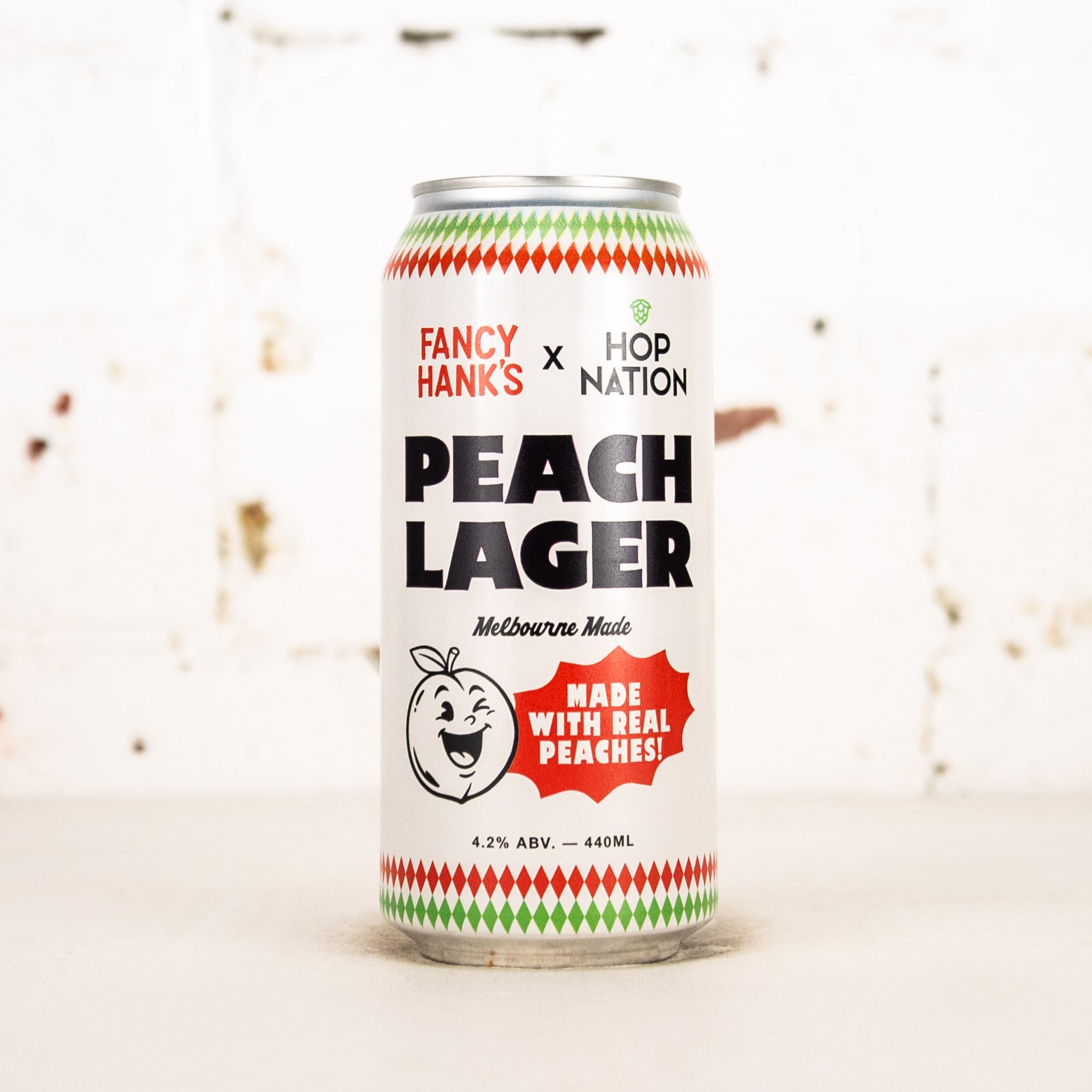 Hop Nation x Fancy Hanks - Peach Lager