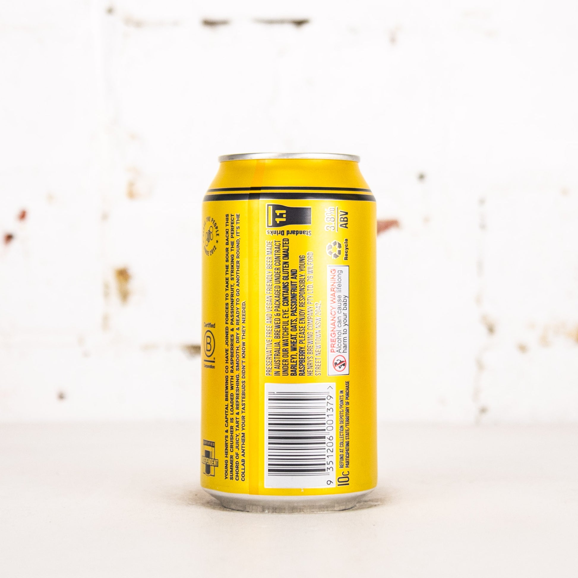 Young Henrys x Capital - 'Take the Sour Back' Raspberry & Passionfruit Sour