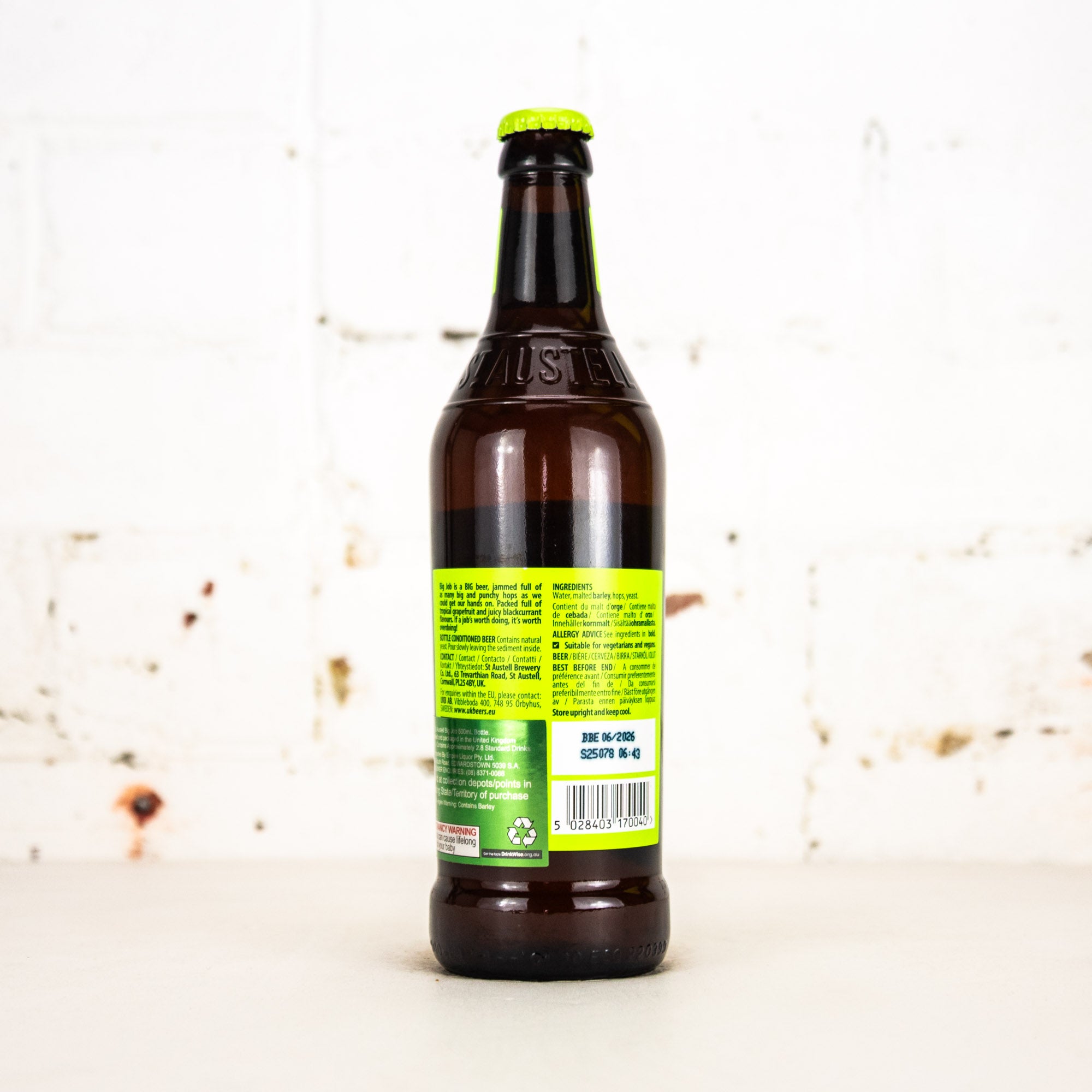 St Austell - Big Job IPA 500ml