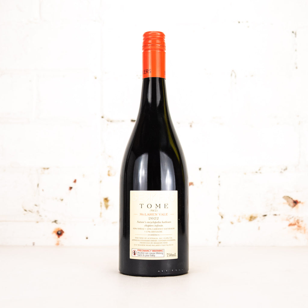 Bekkers - TOME Vol 2 Red Blend 2022 750ml