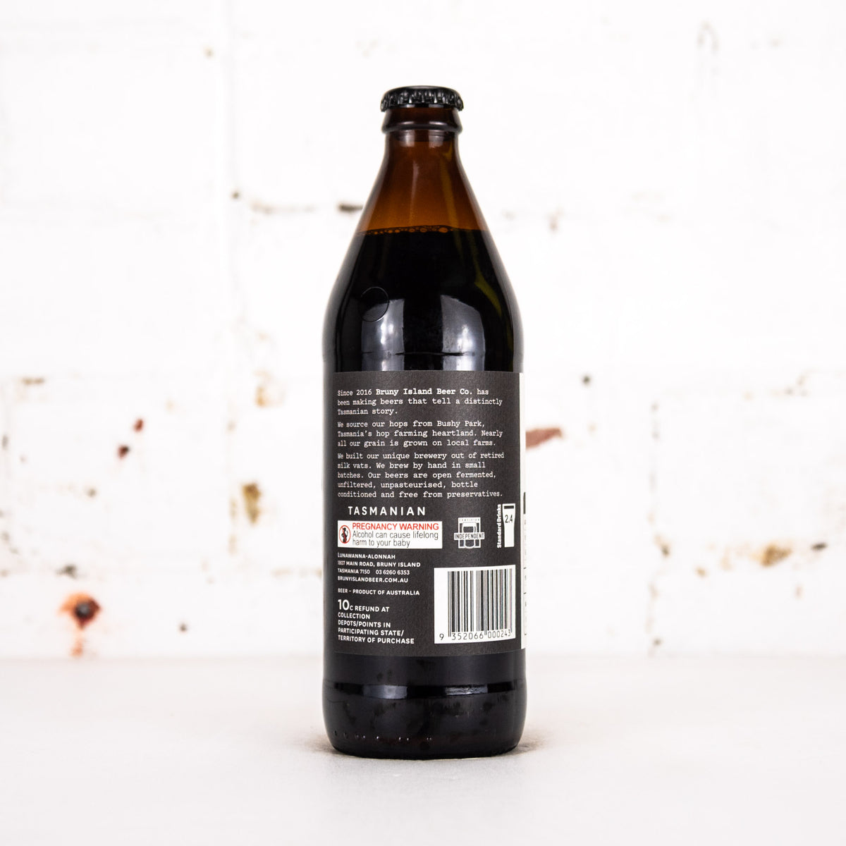 Black Raspberry Stout Bruny Island - Black Pudding Raspberry Stout 500ml – Carwyn Cellars