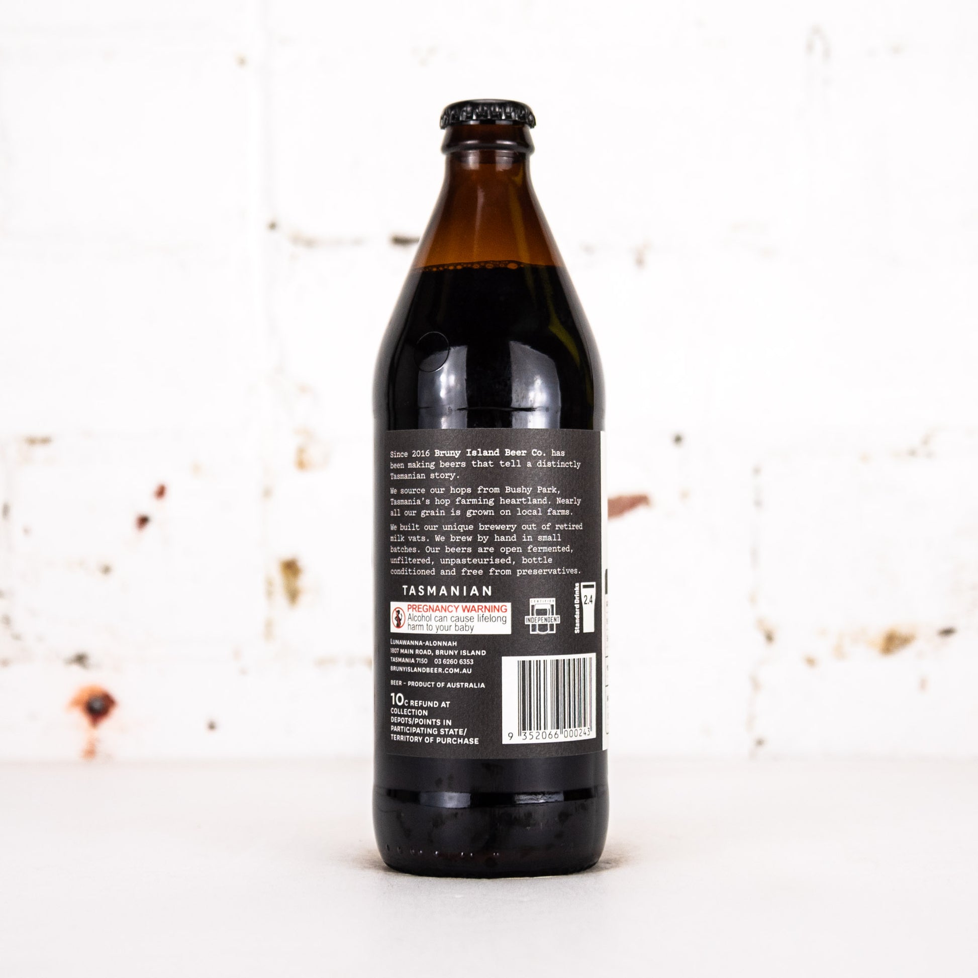 Bruny Island - Black Pudding Raspberry Stout 500ml