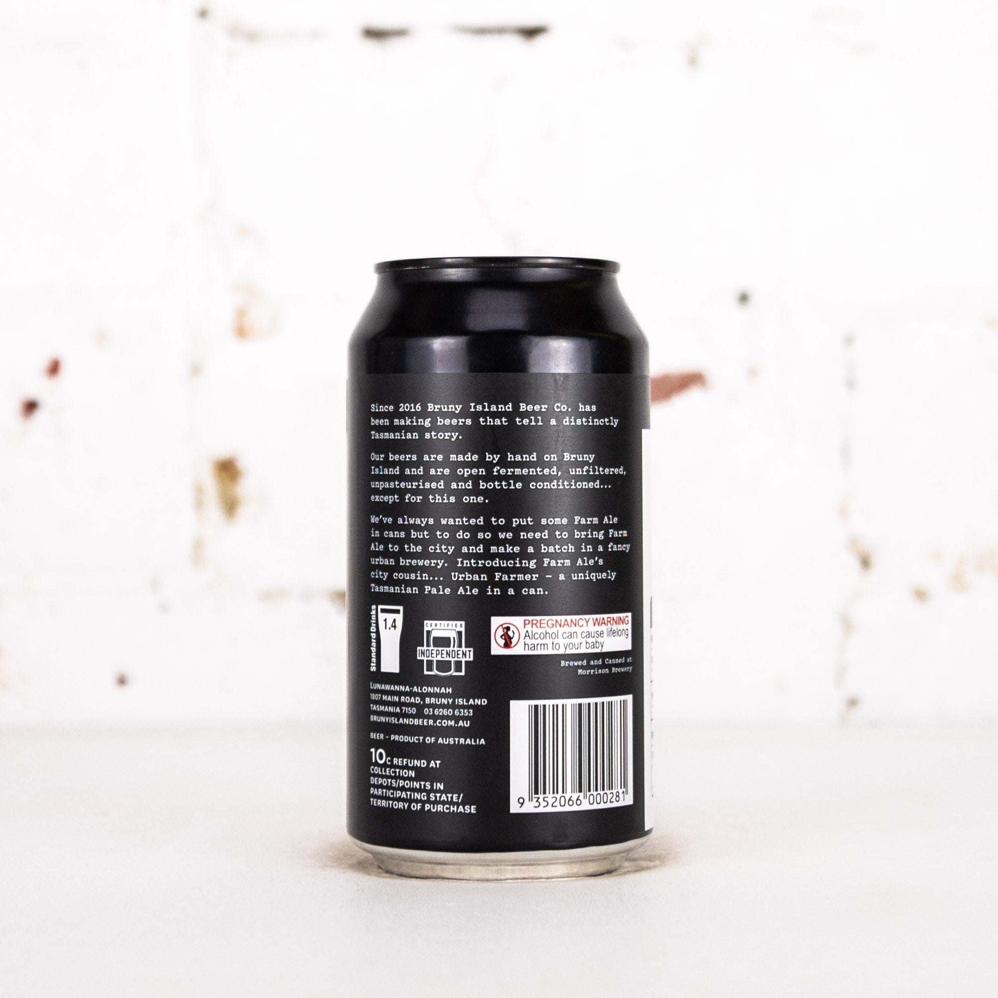 Bruny Island - Urban Farmer Tasmanian Pale Ale