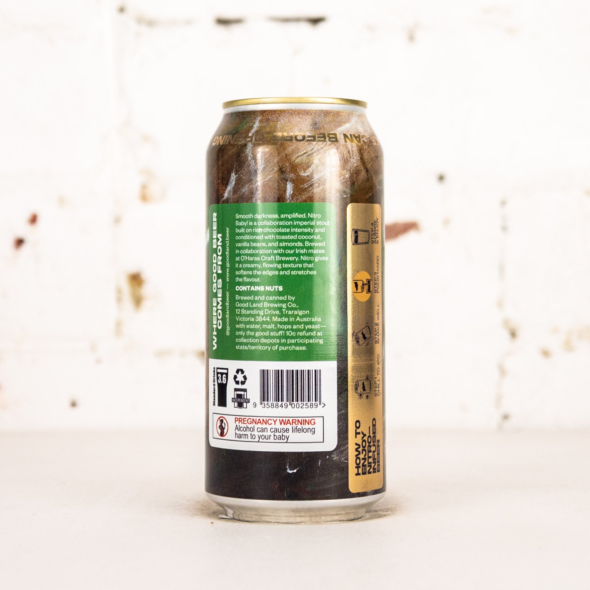 Good Land x O'Haras - 'Nitro Baby!' Nitro Imperial Pastry Stout