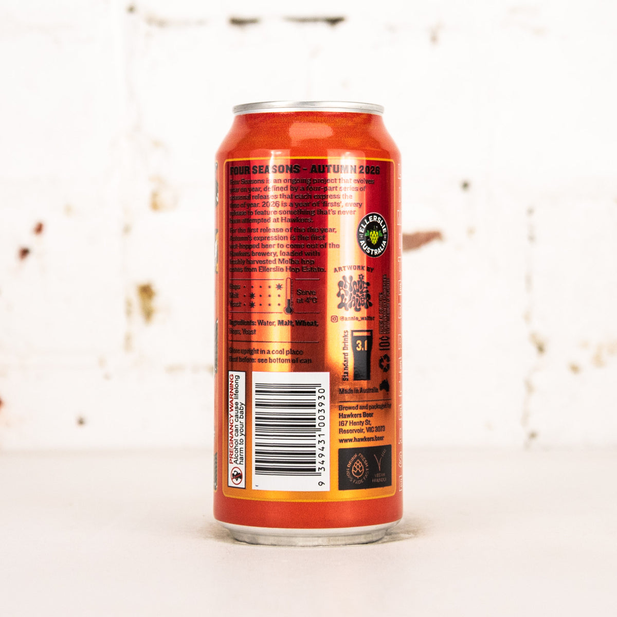 Hawkers - Four Seasons: Autumn 2026 Wet Hopped Double WCIPA