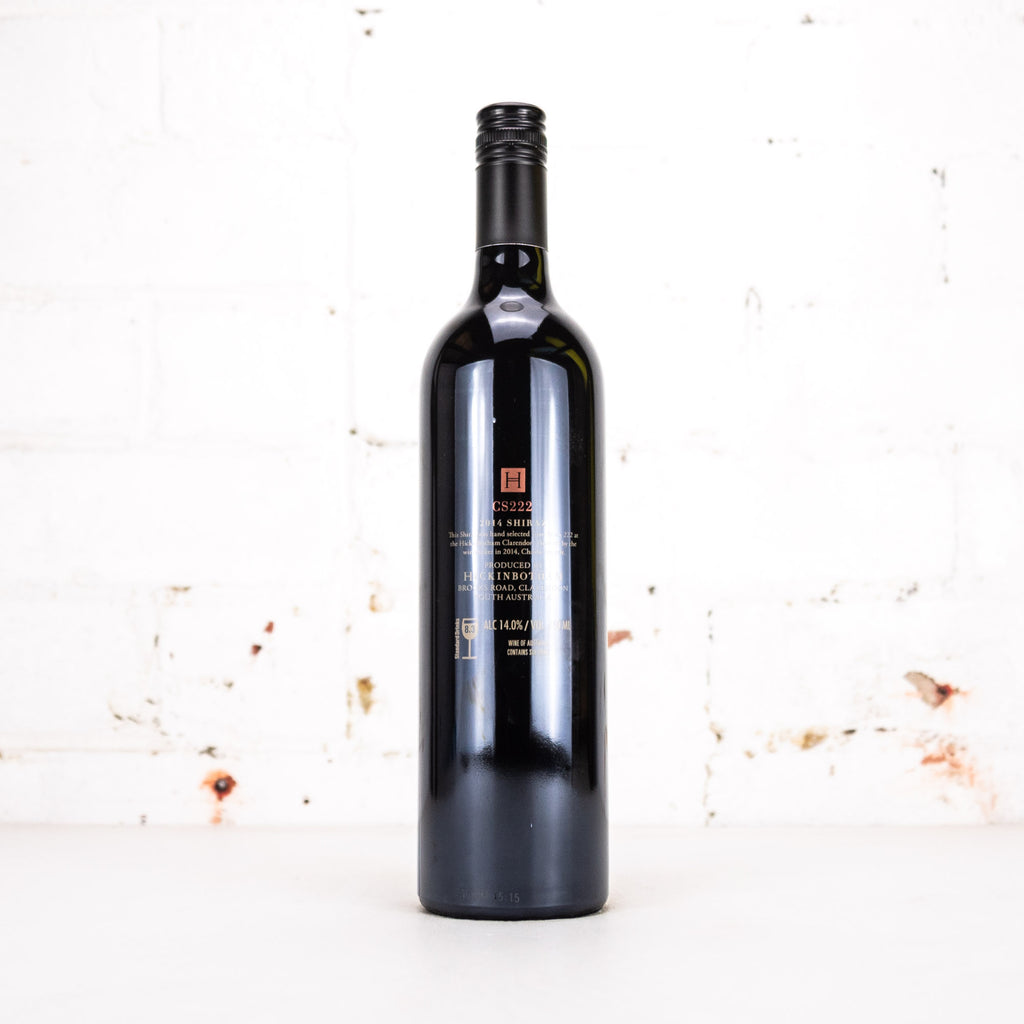 Hickinbotham - Block Series CS222 Shiraz 2014 750ml