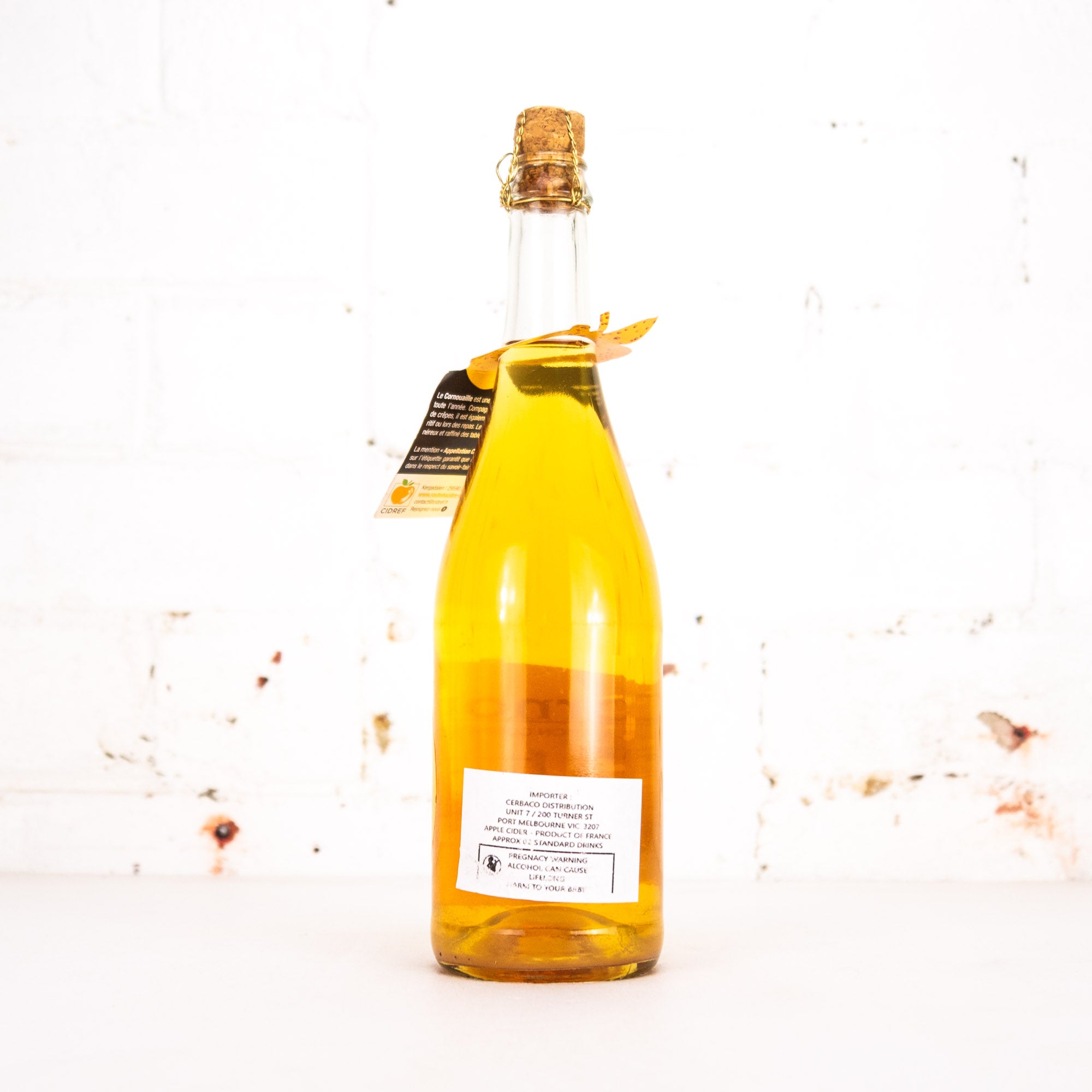 Manoir du Kinkiz - Cidre Cornouaille Brittany 750ml