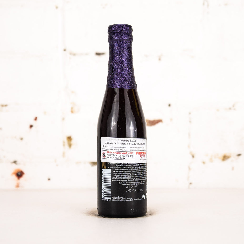Lindemans - Cassis Blackcurrant Lambic 250ml