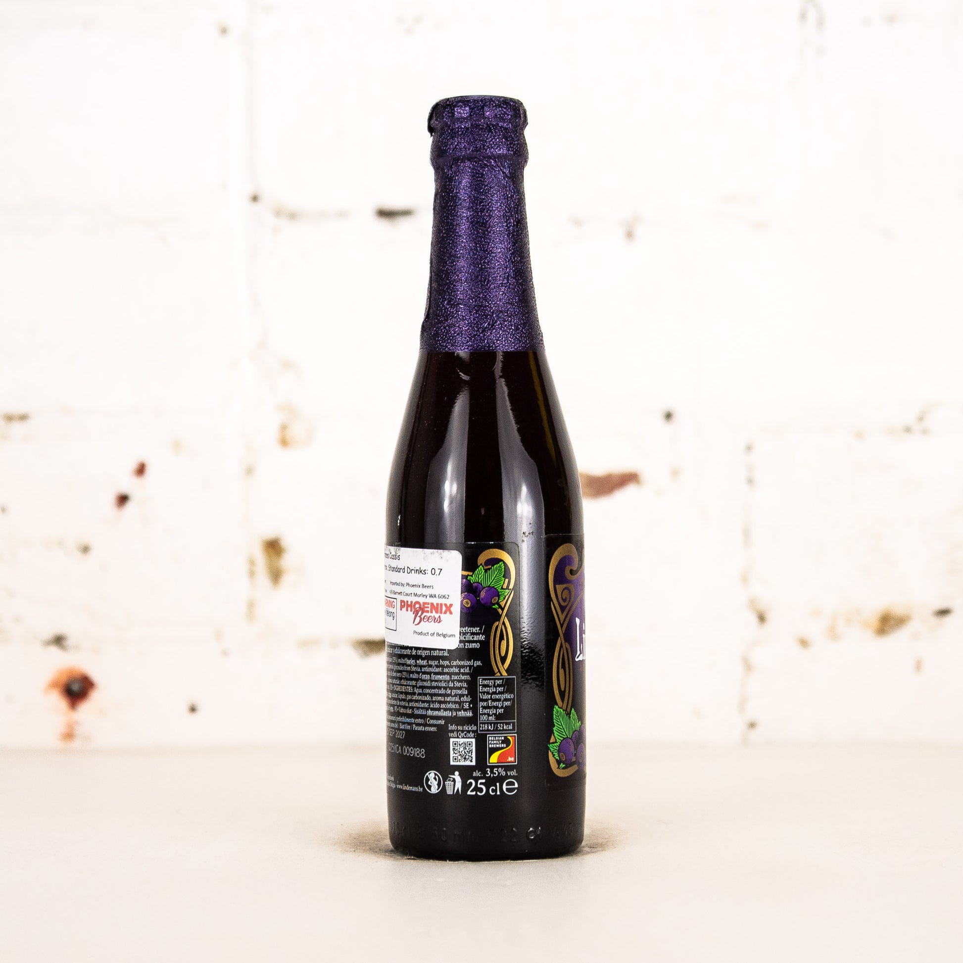 Lindemans - Cassis Blackcurrant Lambic 250ml