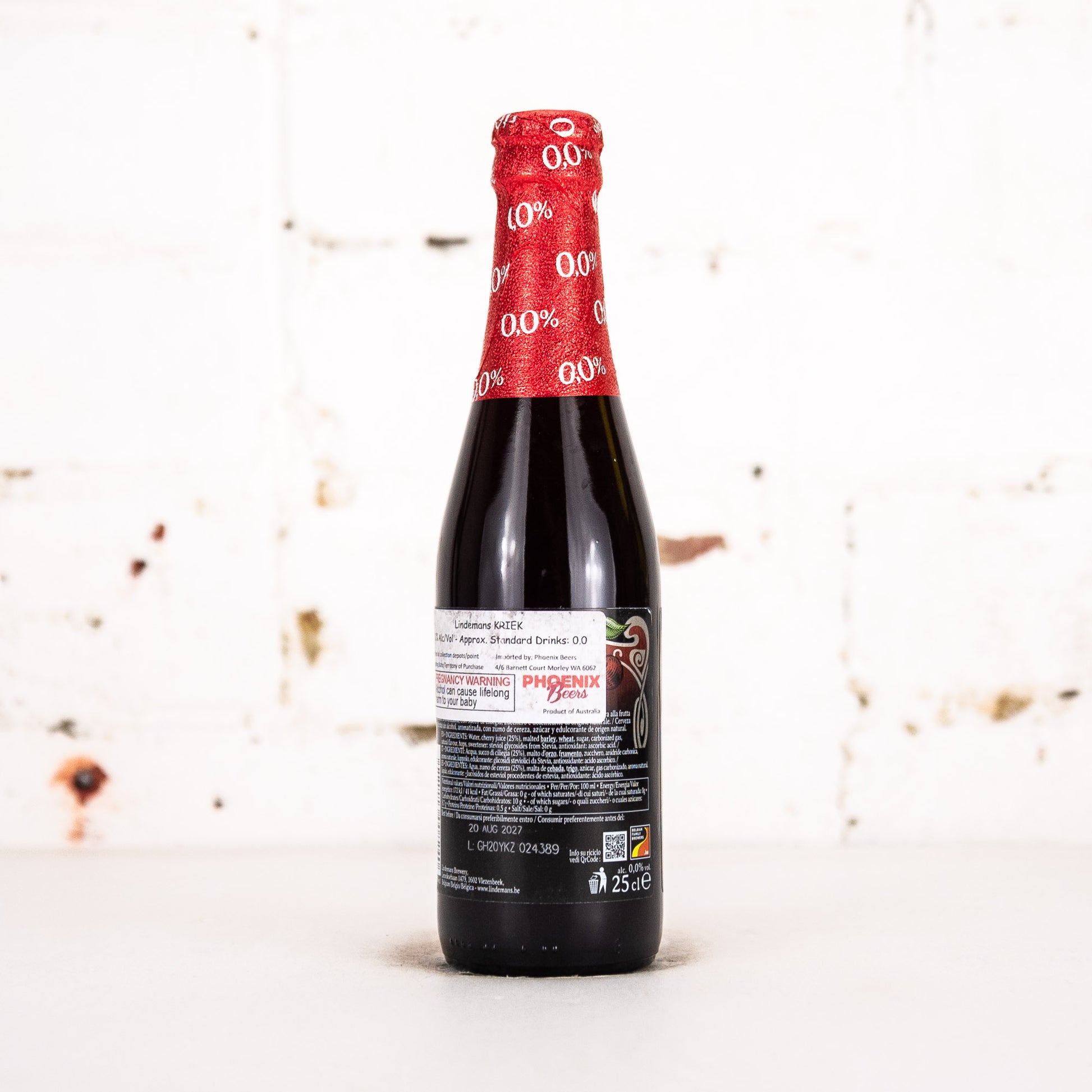 Lindemans - Kriek 0.0% Alc Free 250ml