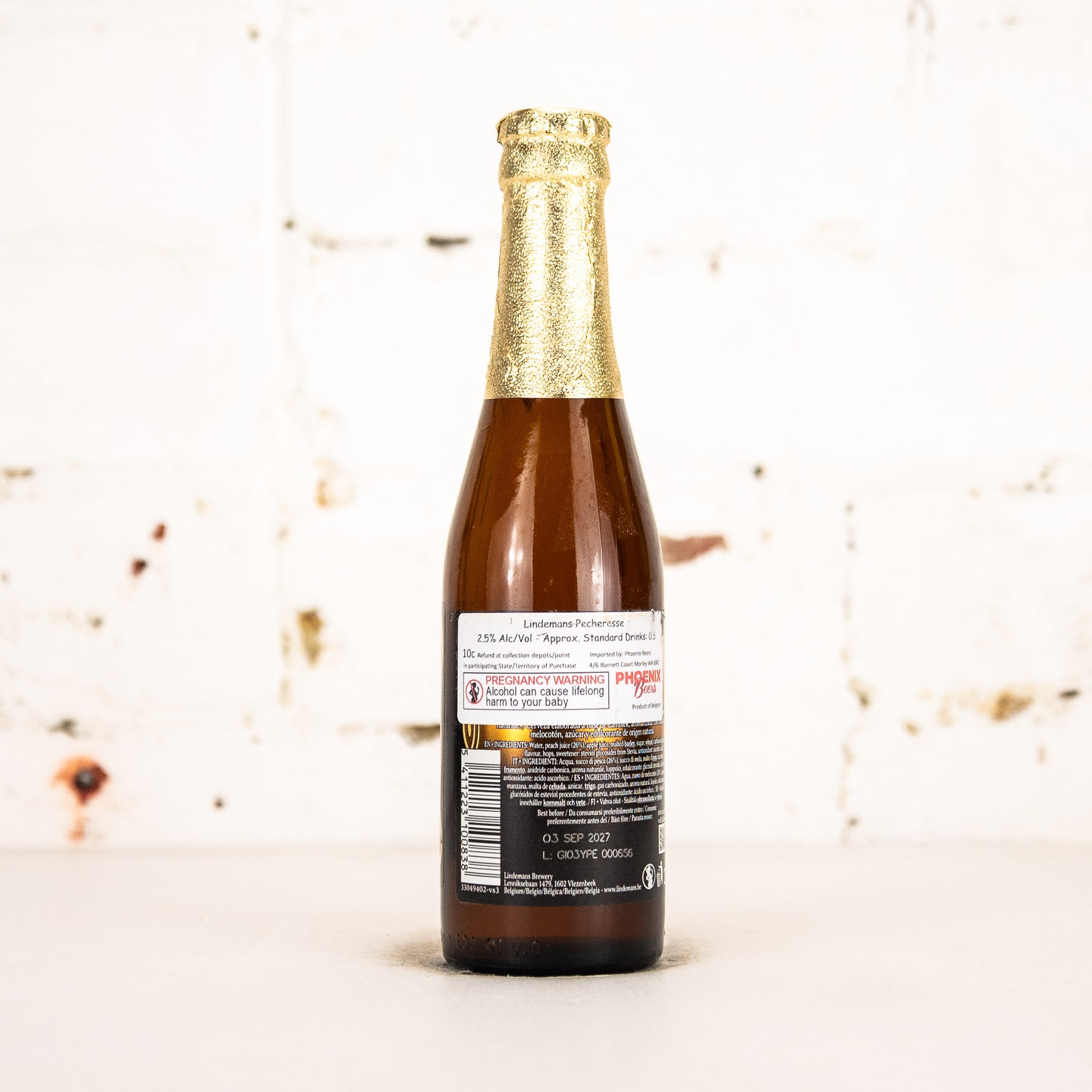 Lindemans - Pecheresse Peach Lambic 250ml