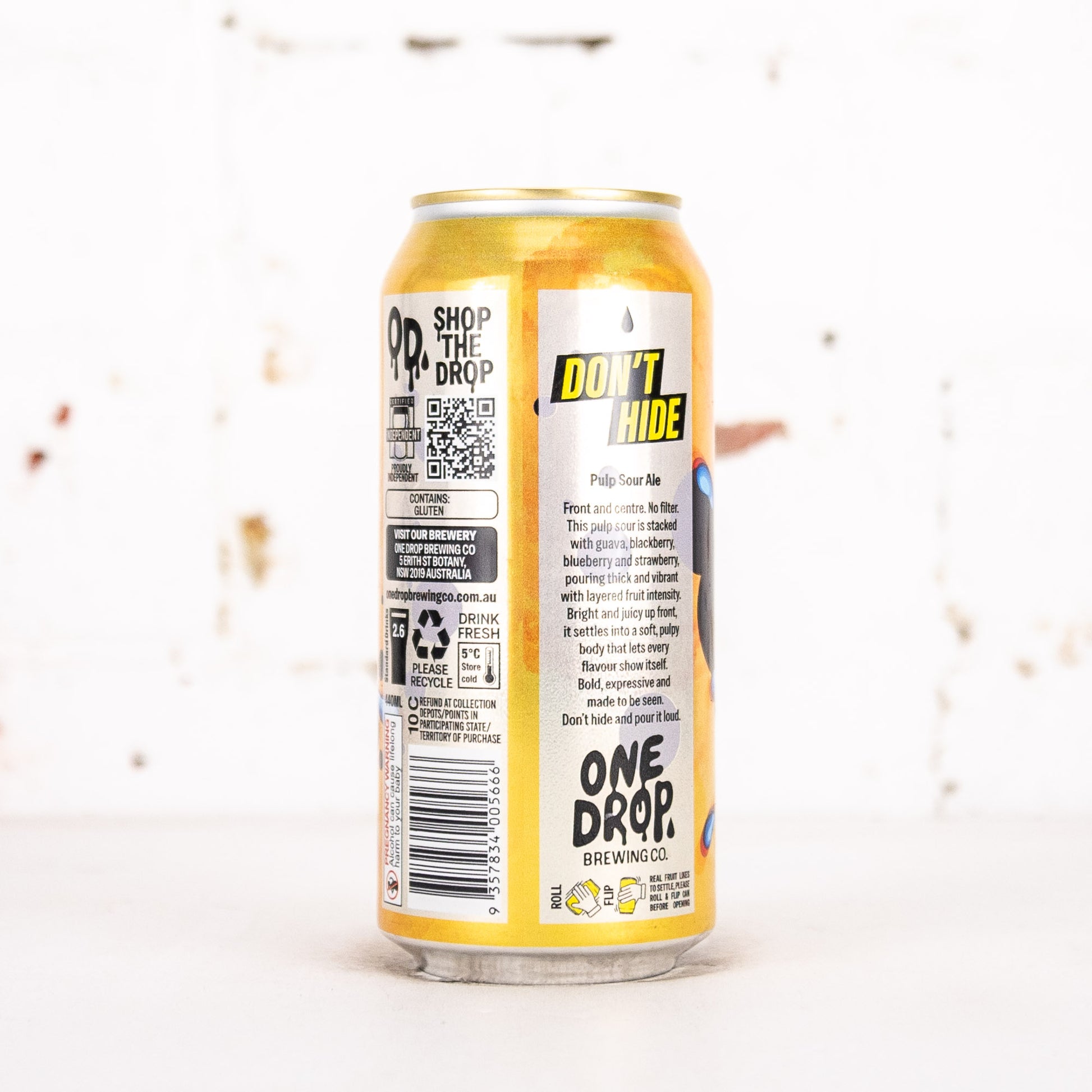 One Drop - Don't Hide Pulp Sour