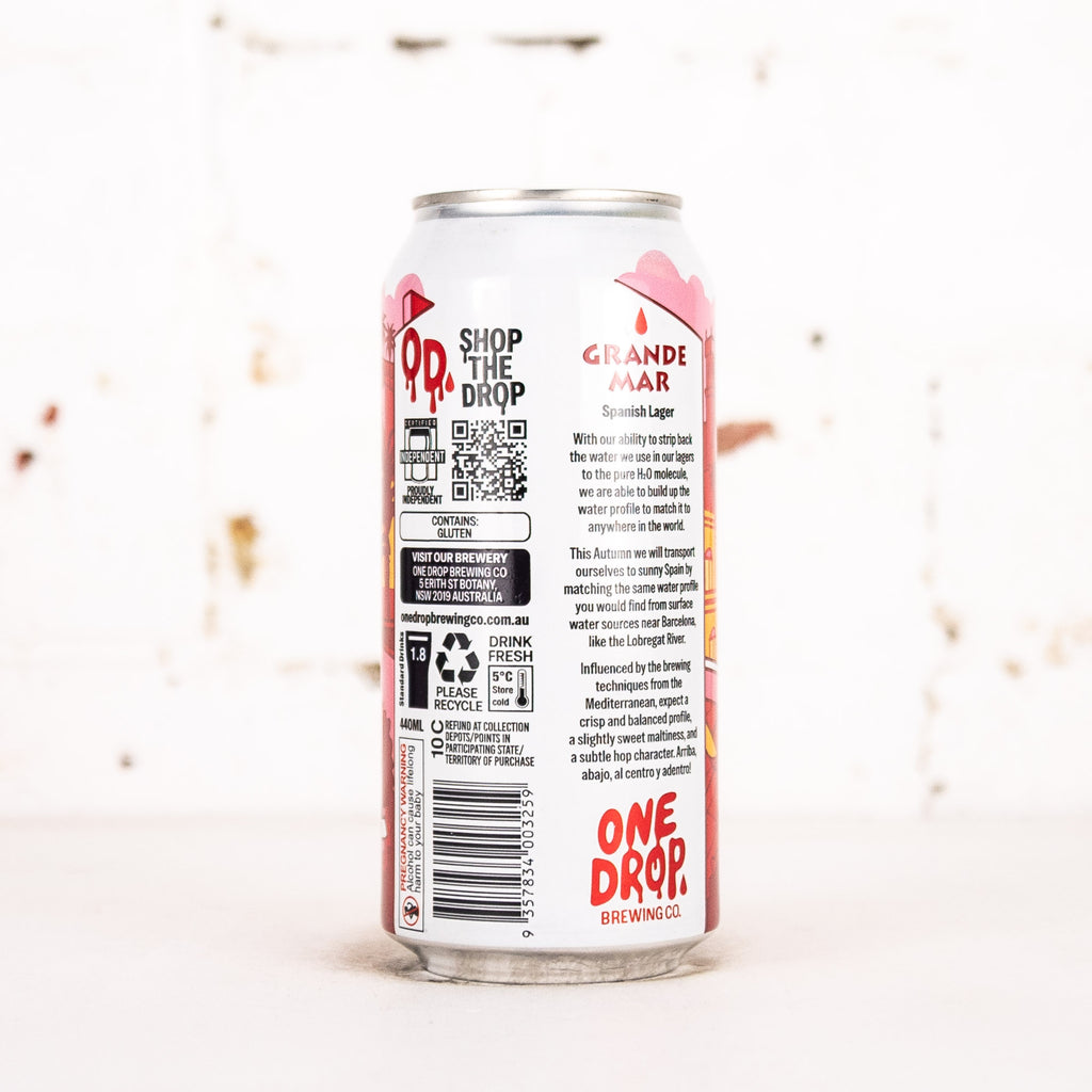 One Drop - Grande Mar Spanish Lager