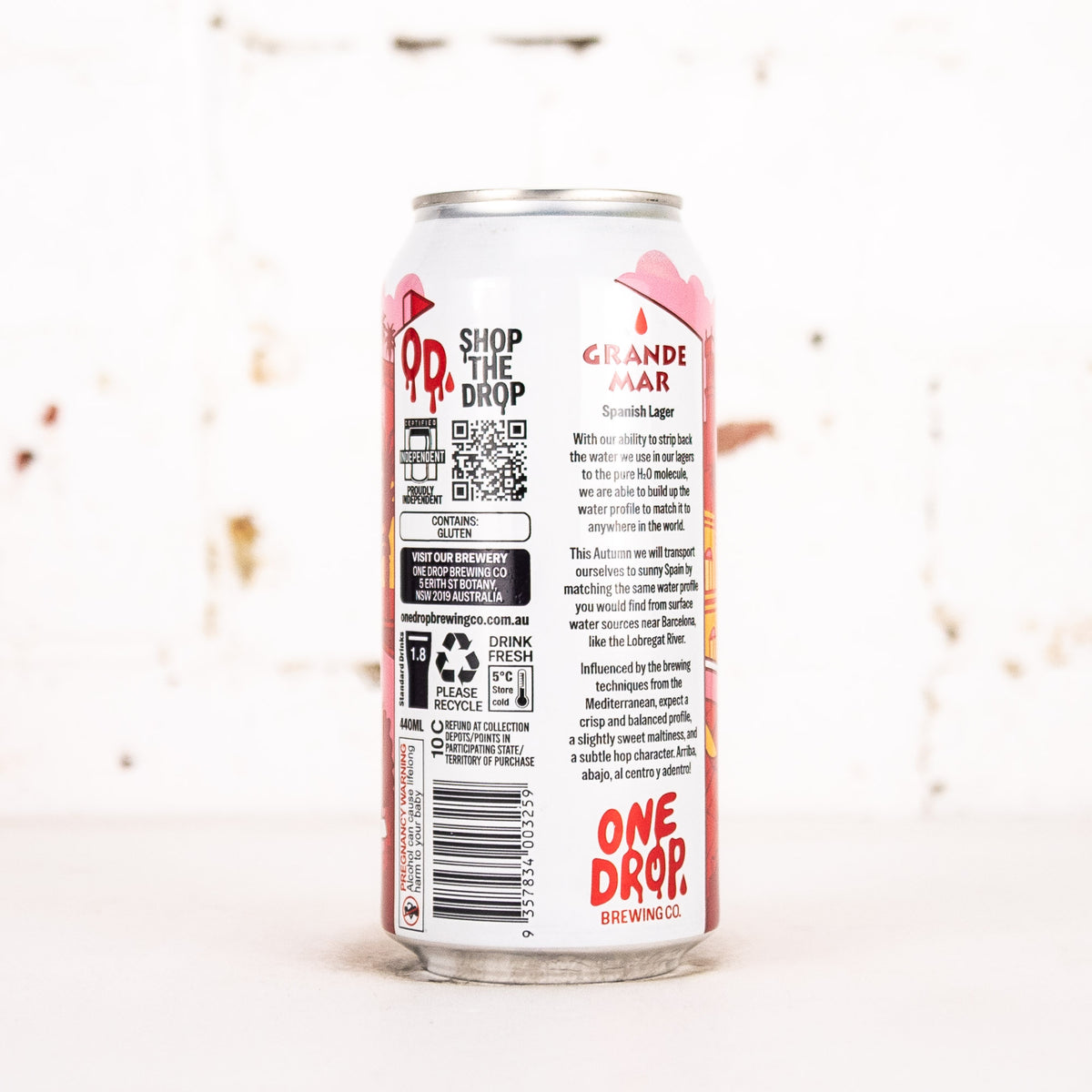 One Drop - Grande Mar Spanish Lager