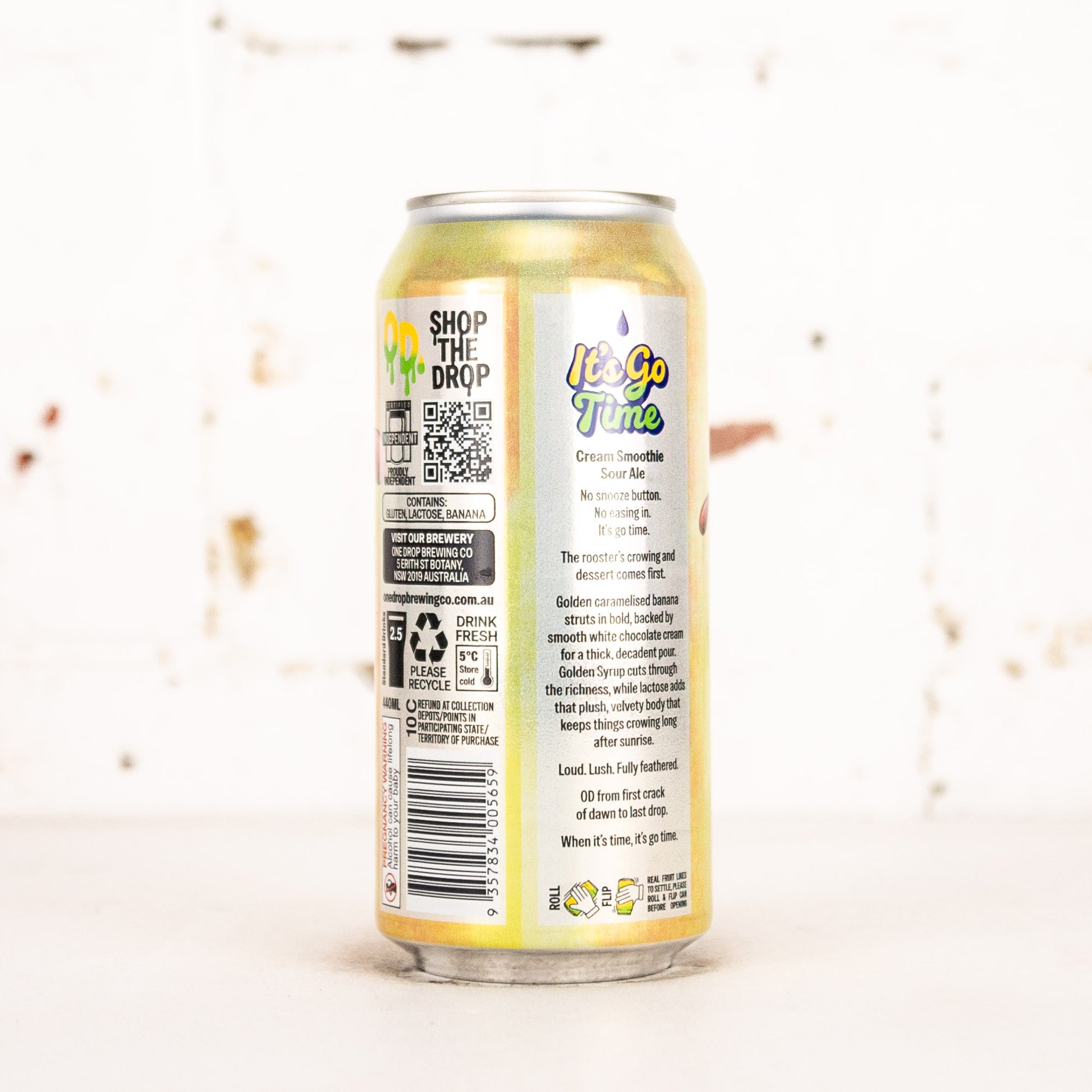 One Drop - It's Go Time Cream Smoothie Sour