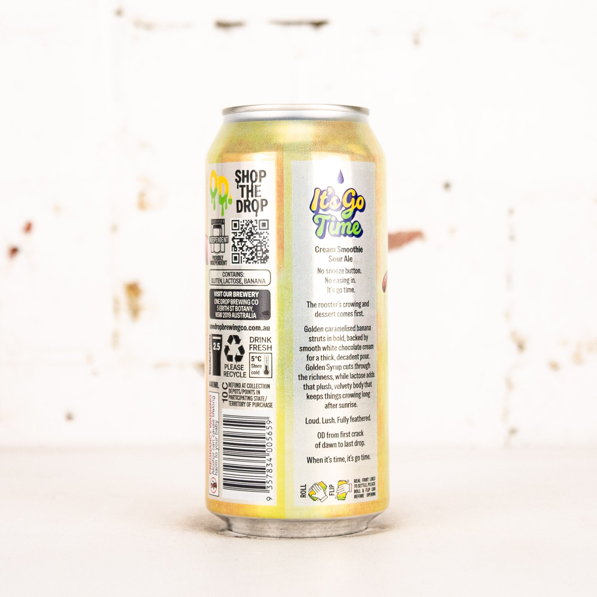 One Drop - It's Go Time Cream Smoothie Sour