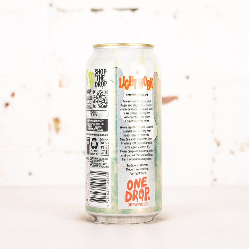 One Drop - Light Work New World Kolsch