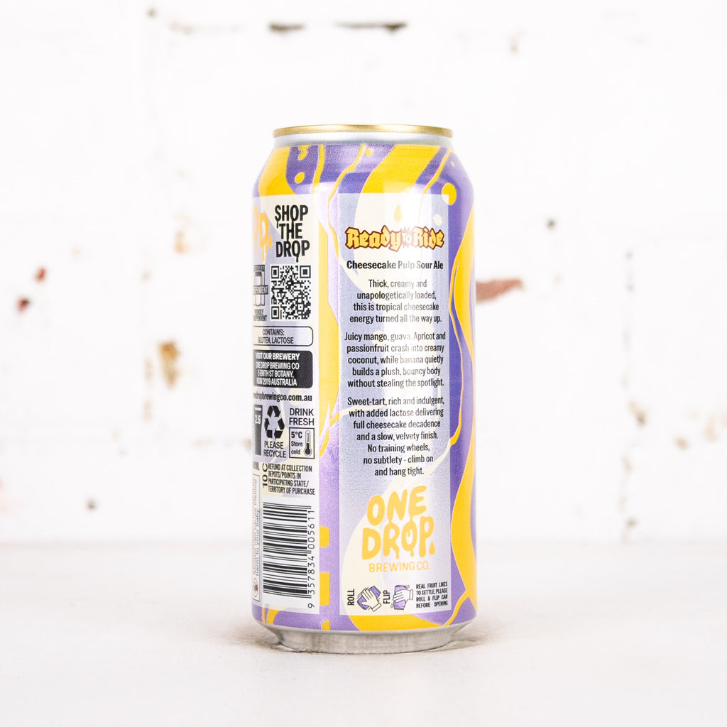 One Drop - Ready to Ride Cheesecake Pulp Sour