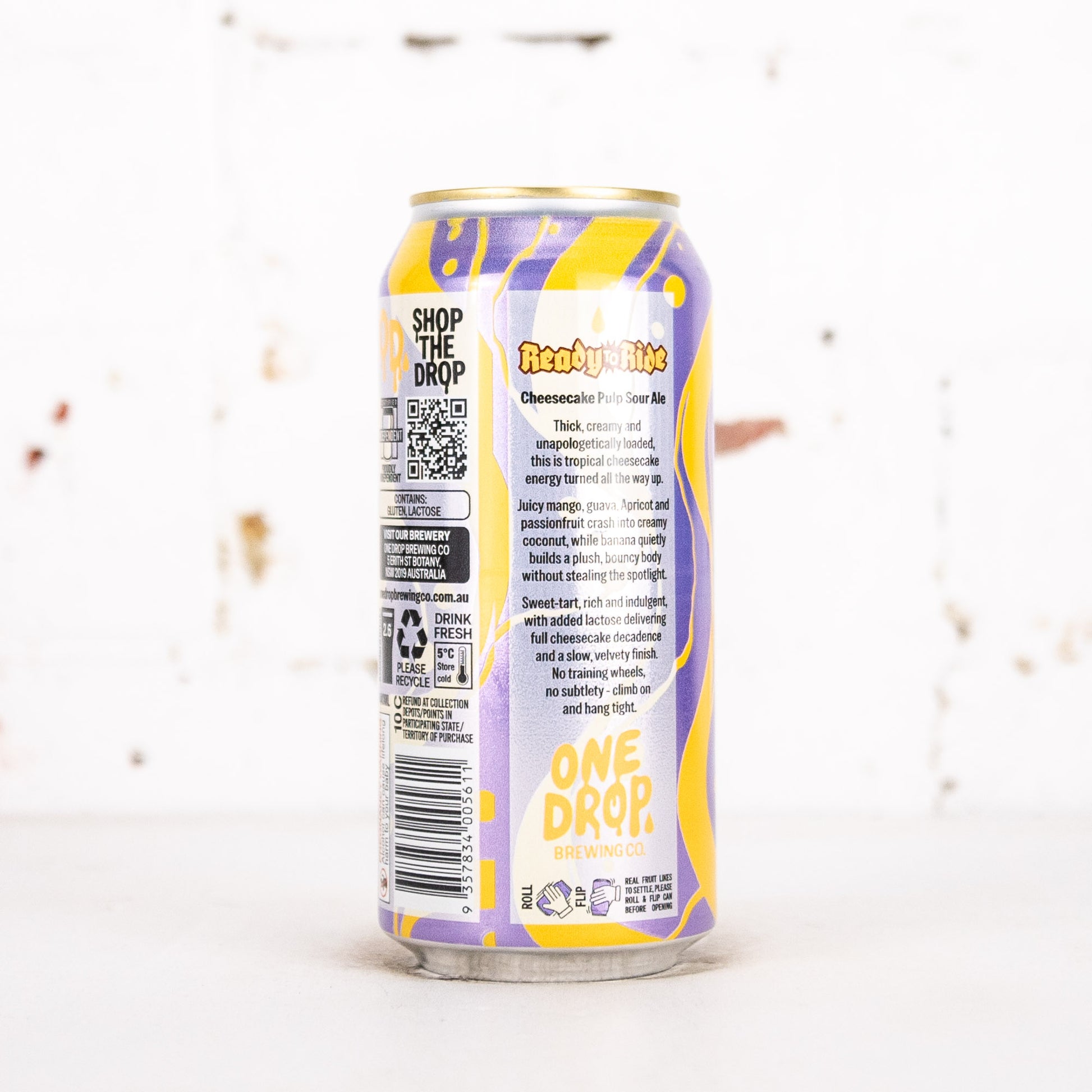 One Drop - Ready to Ride Cheesecake Pulp Sour