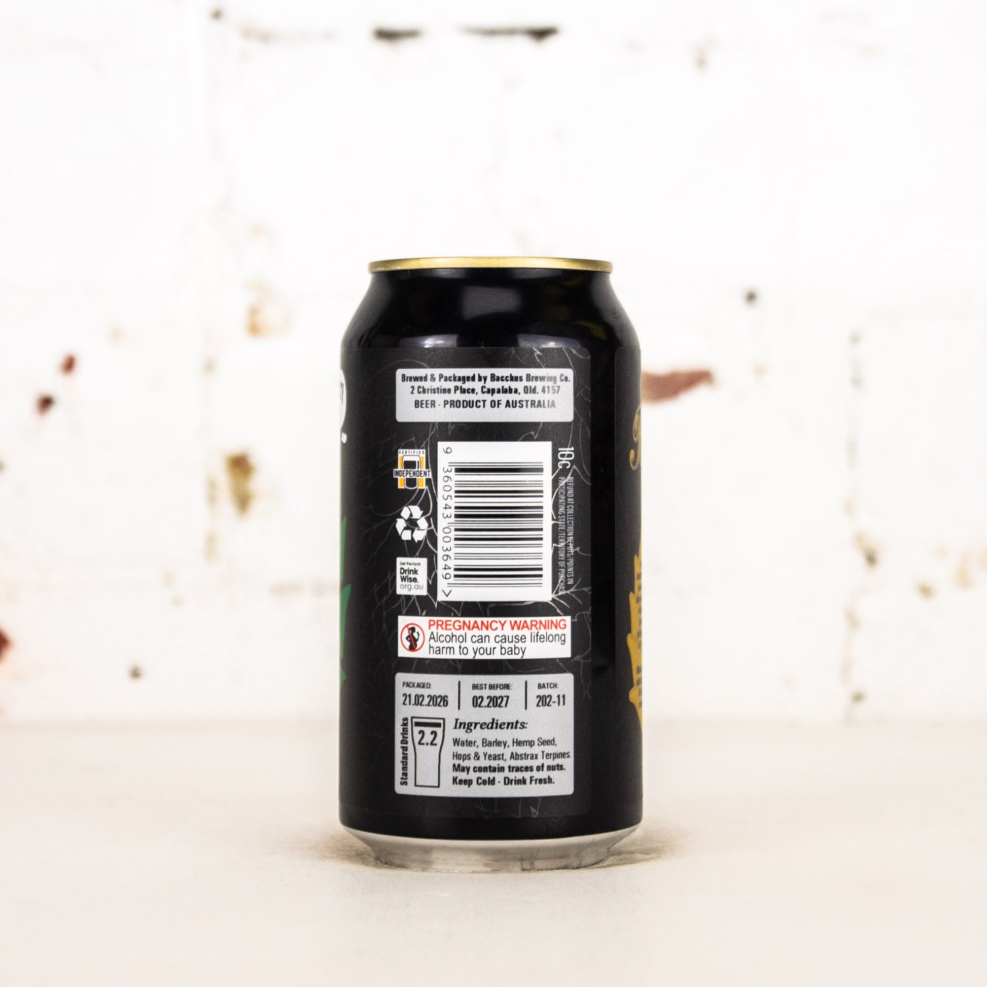 Bacchus - Grumbleweed Sesh'ns: Blackberry Kush DIPA