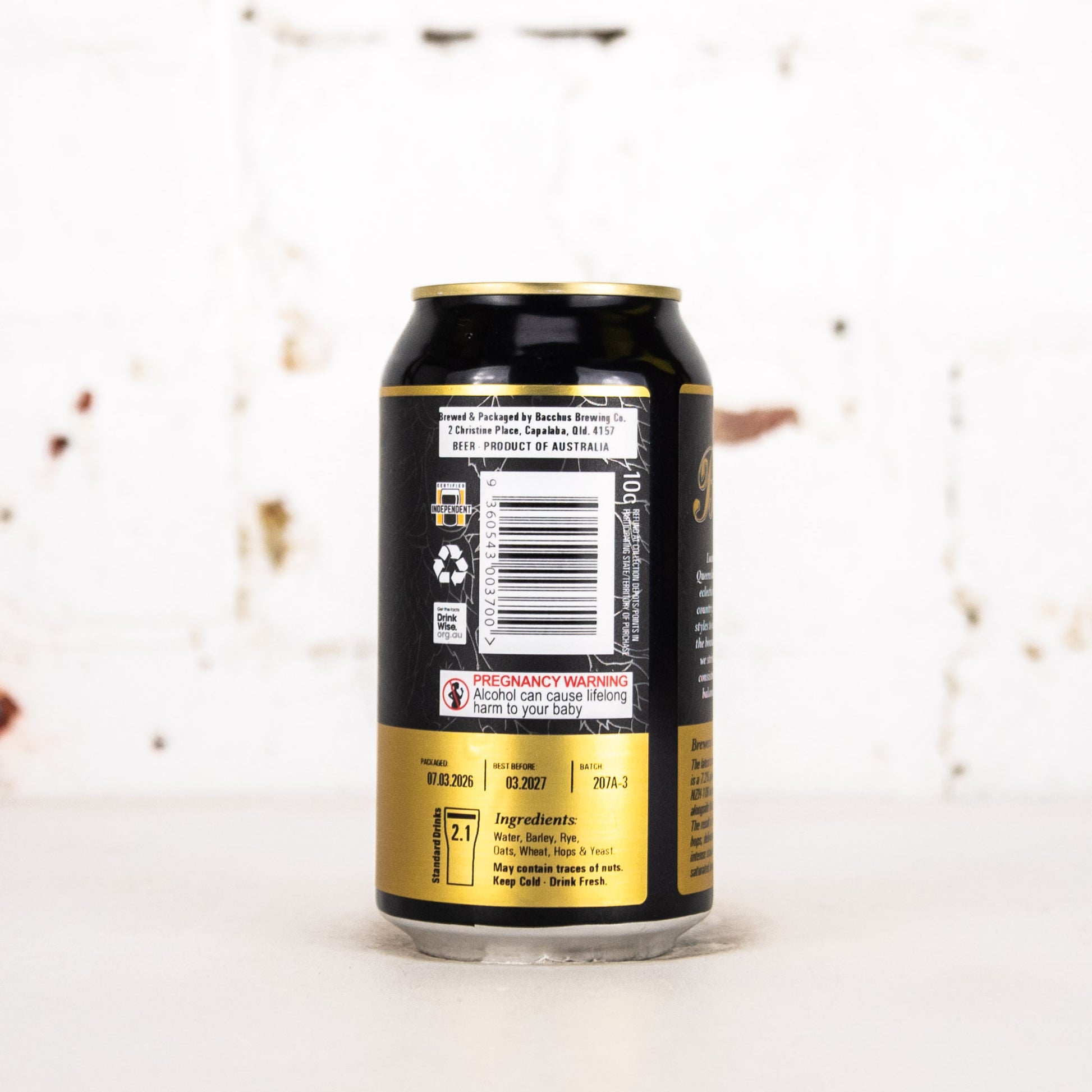 Bacchus - Haze for Dayz (NZH-106/Nectaron/Motueka) DDH Hazy IPA