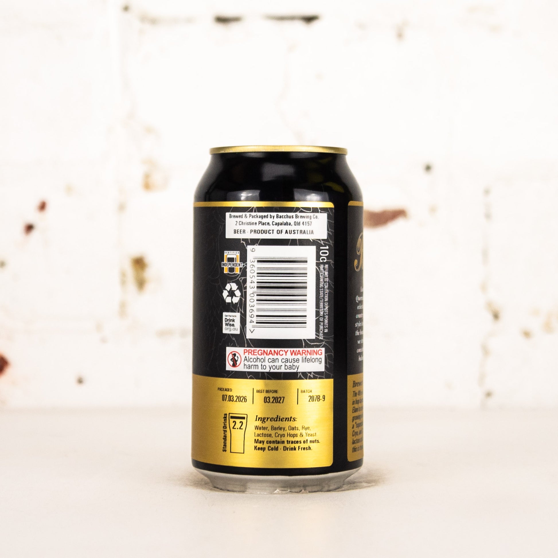 Bacchus - Sweet Dreamzzz IV DDH Oat Cream IPA