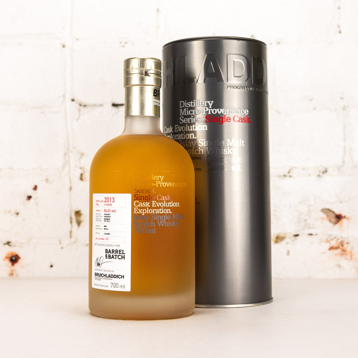 Bruichladdich - Micro Provenance Single Cask #0639 9YO Scotch 700ml
