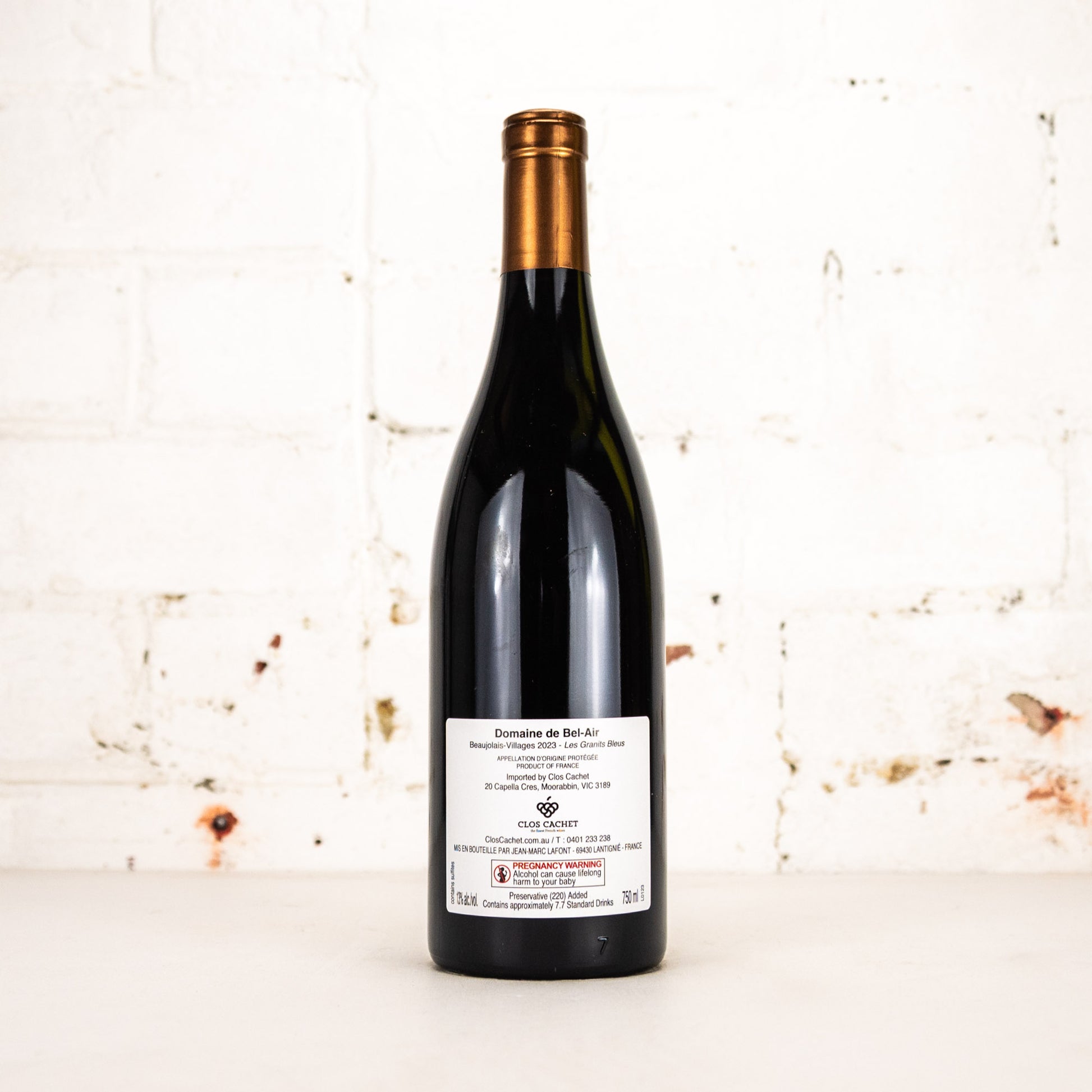 Domaine de Bel Air - Beaujolais Villages Les Granits Bleus 2023 750ml