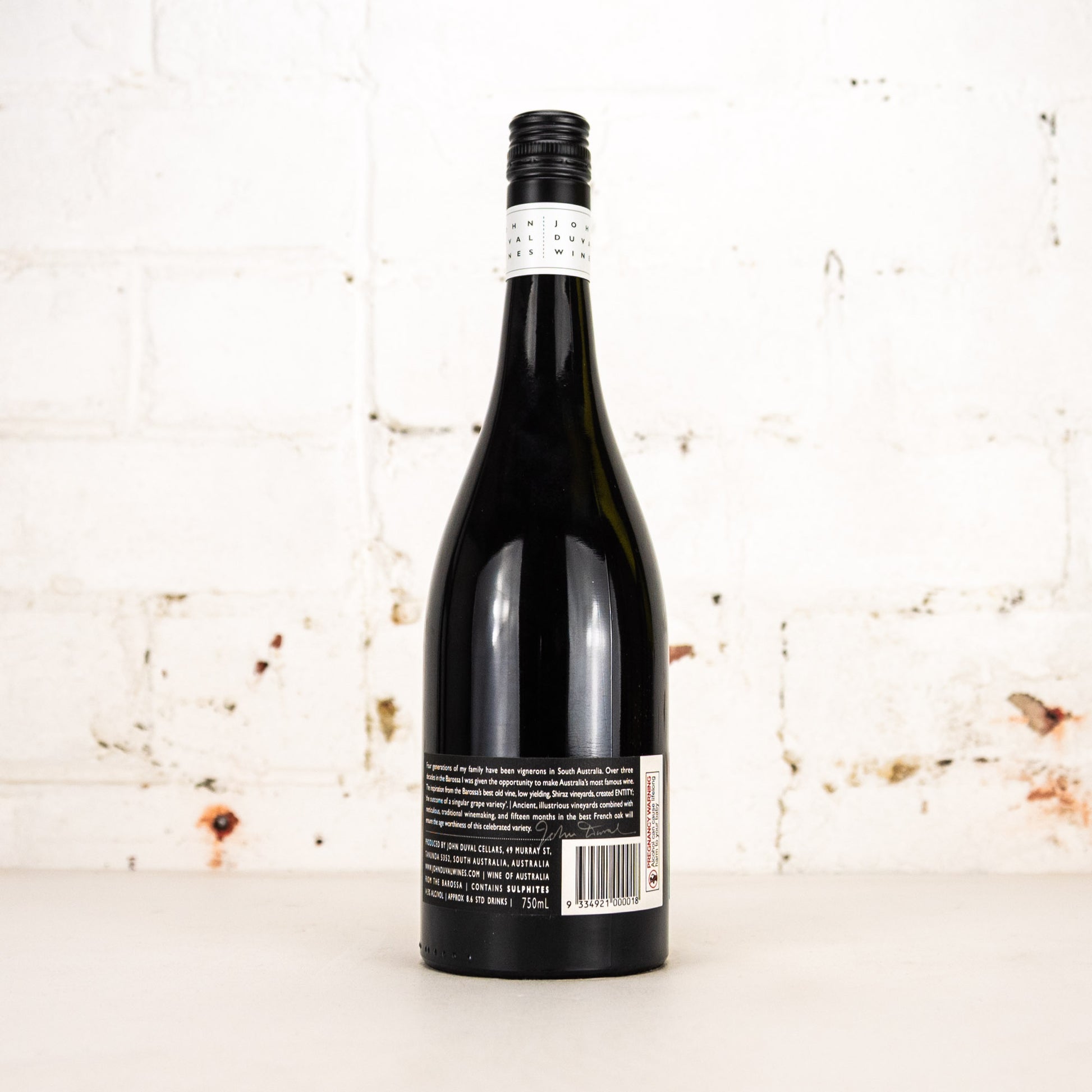John Duval - Entity Shiraz 2023 750ml