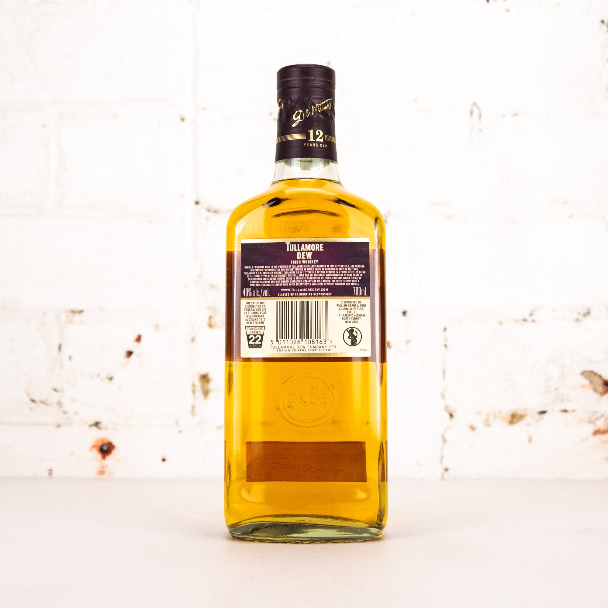Tullamore DEW - 12 Year Old Special Reserve Irish Whiskey 700ml