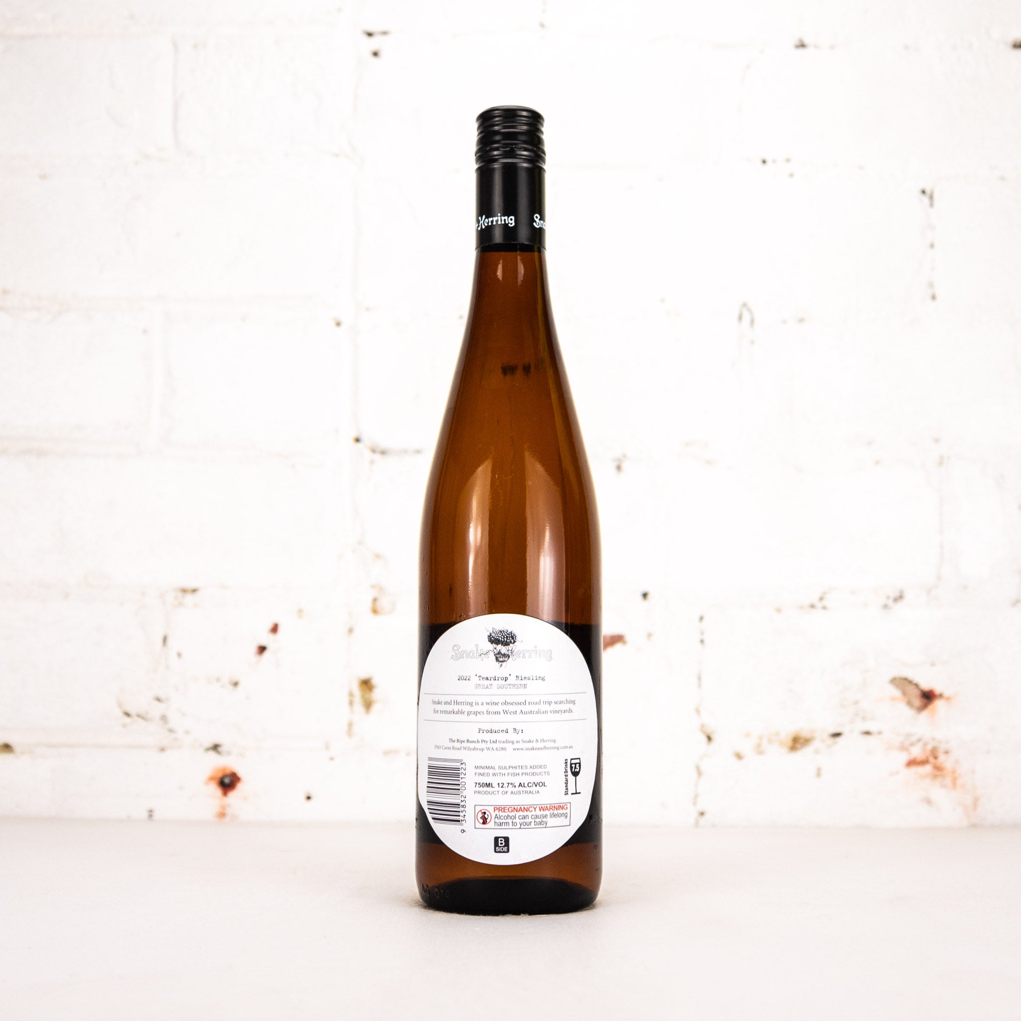 Snake + Herring - Teardrop Riesling 2022 750ml