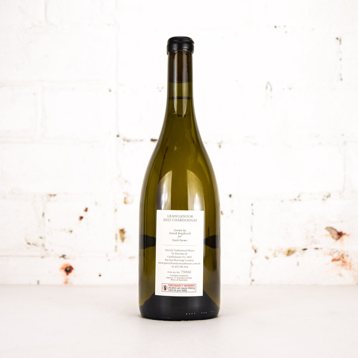Patrick Underwood - Dash Farms Leanganook Chardonnay 2023 750ml