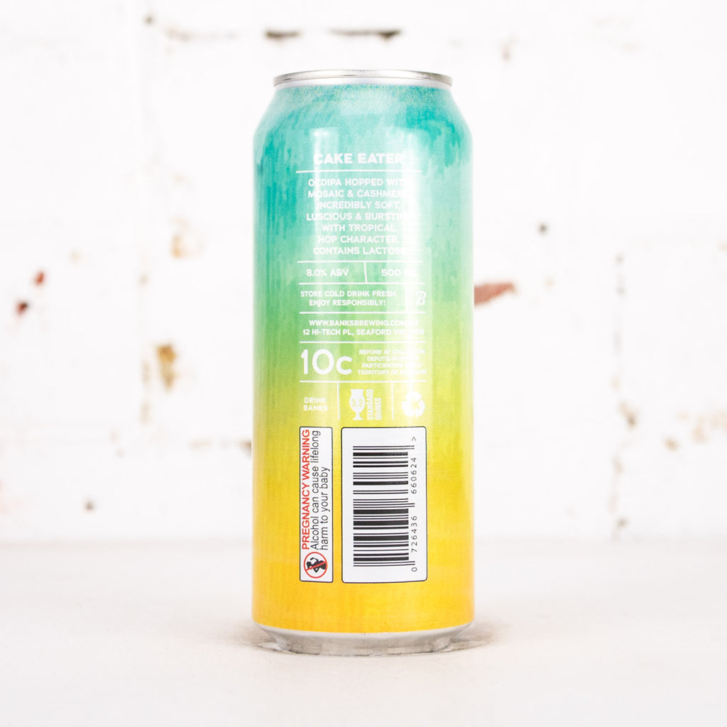 Banks - Cake Eater Mosaic Cashmere DDH Oat Cream DIPA