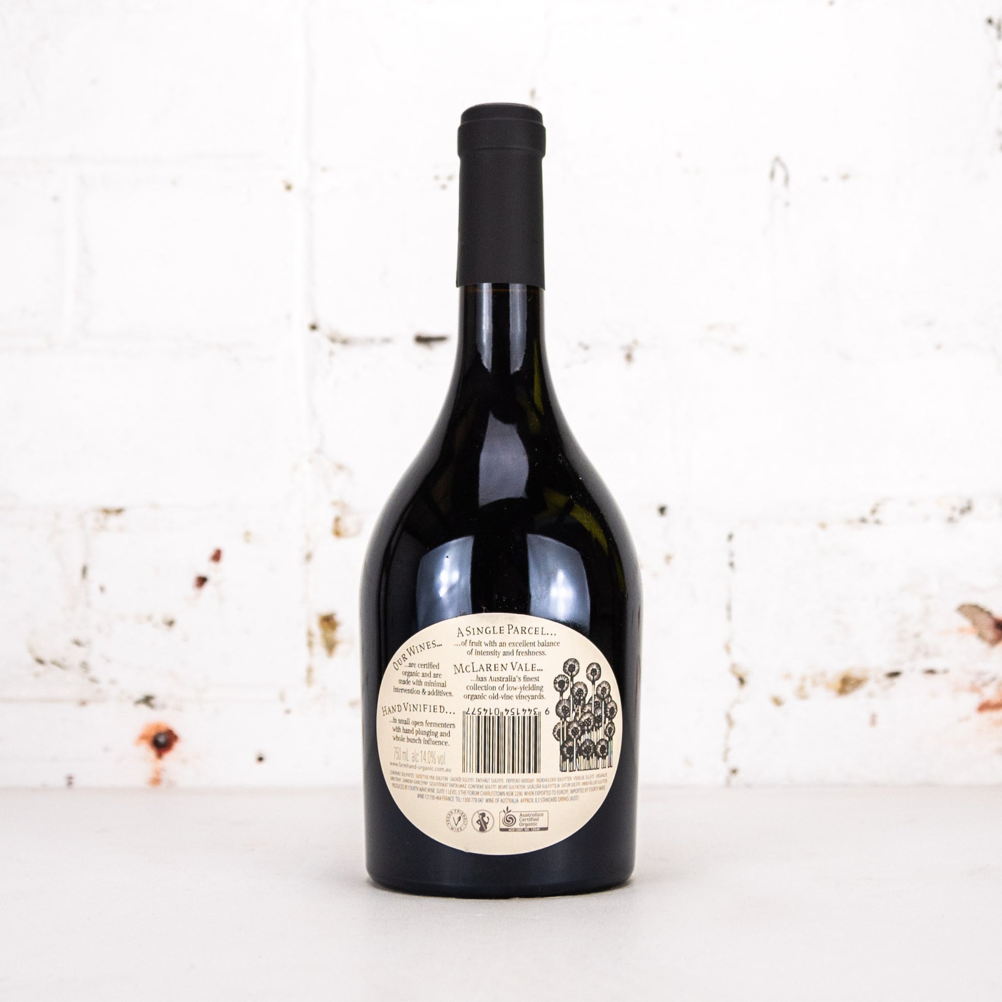 Farm Hand - Organic One of a Kind Shiraz 750ml