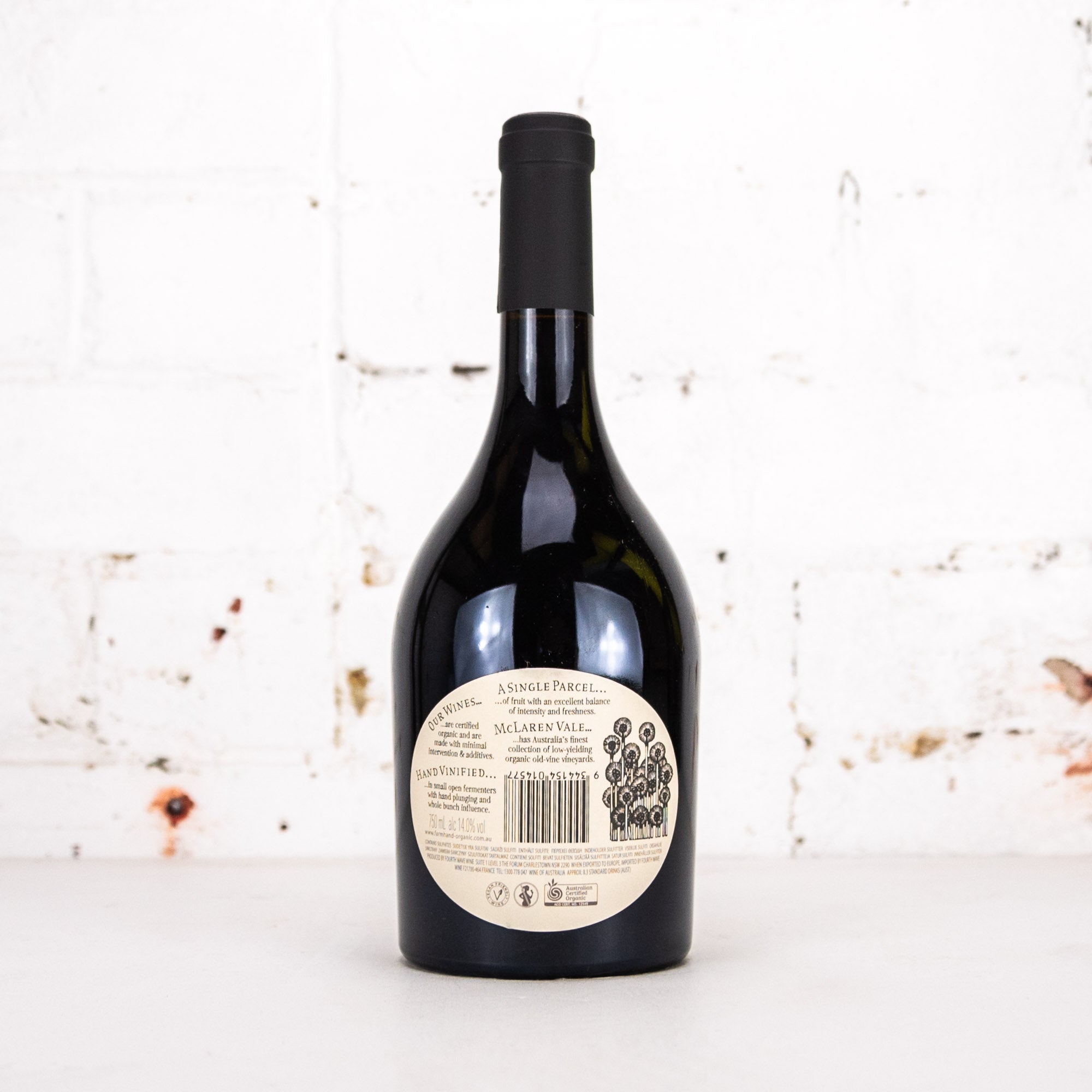 Farm Hand - Organic One of a Kind Shiraz 750ml