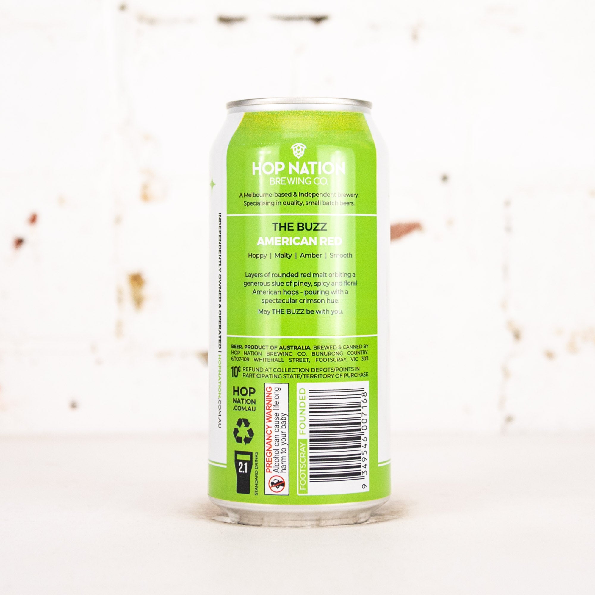 Hop Nation - The Buzz American Red Ale 440ml