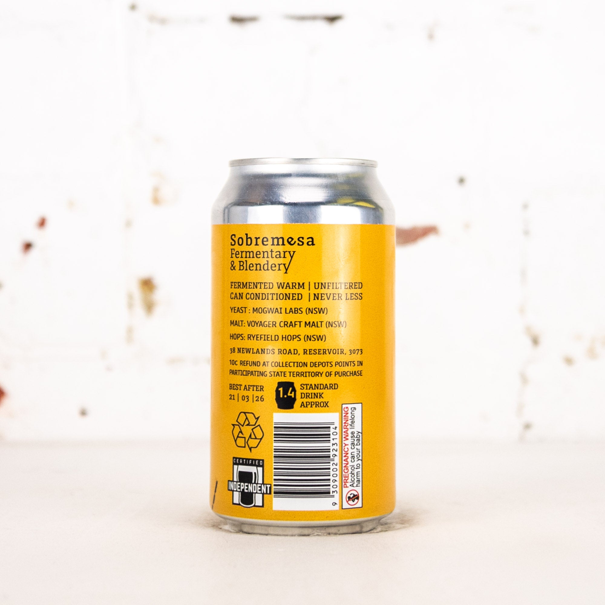 Sobremesa - Real Ale Golden