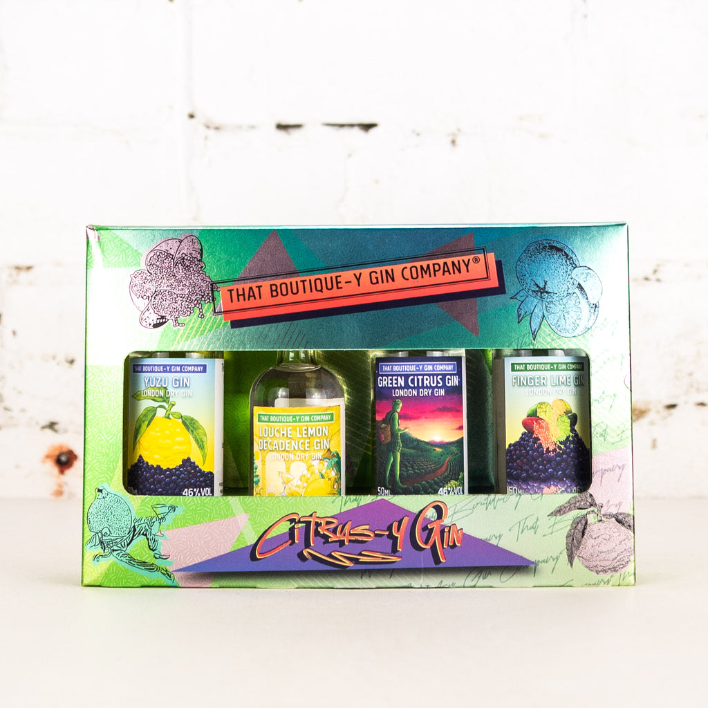 That Boutique-y Gin Co - Citrusy Gin (4x50ml)