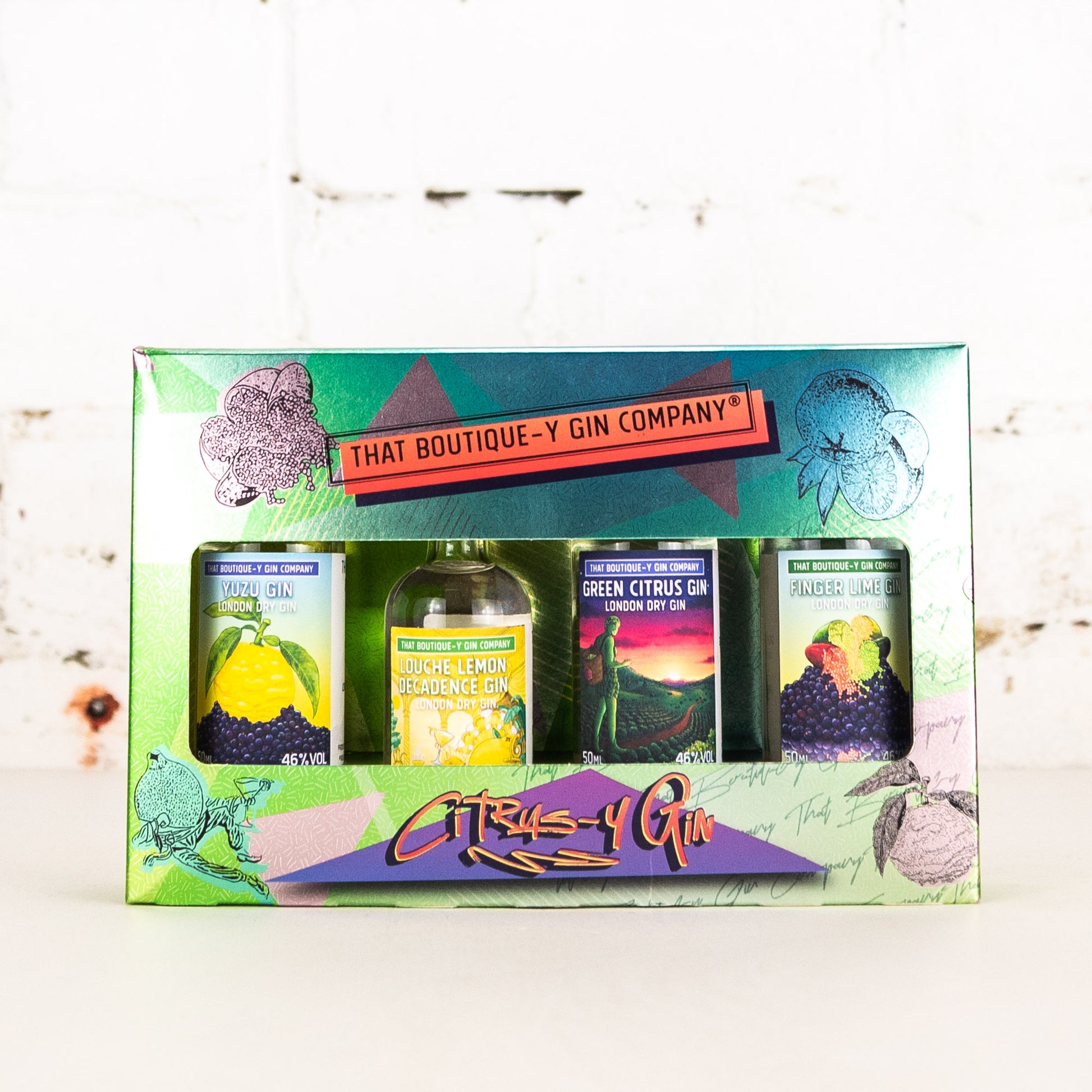 That Boutique-y Gin Co - Citrusy Gin (4x50ml)