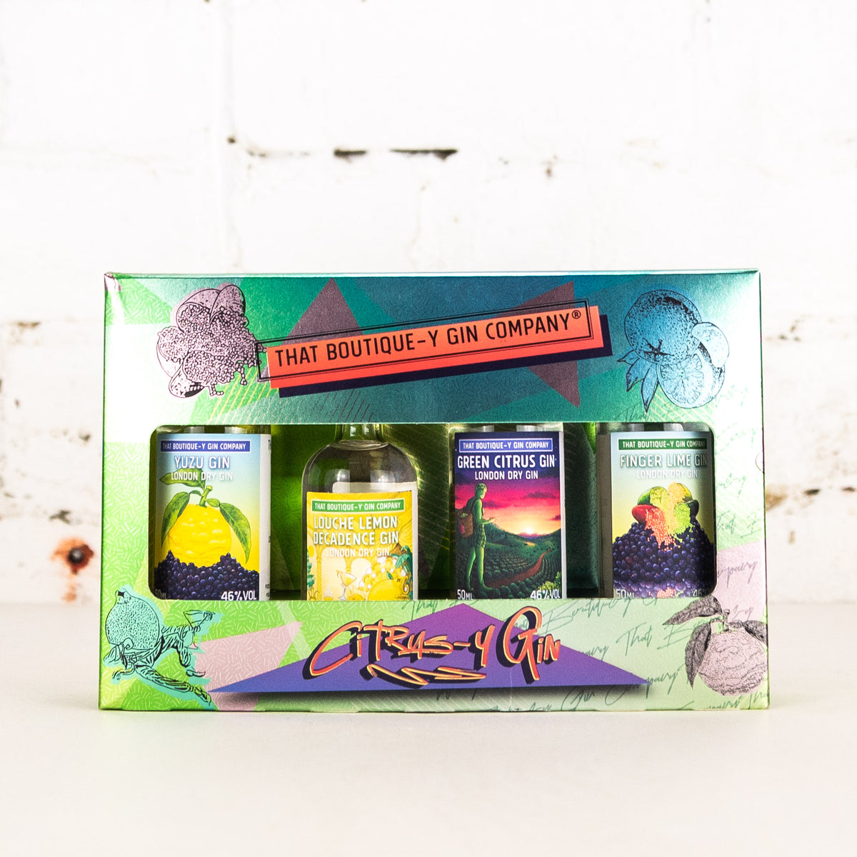 That Boutique-y Gin Co - Citrusy Gin (4x50ml)