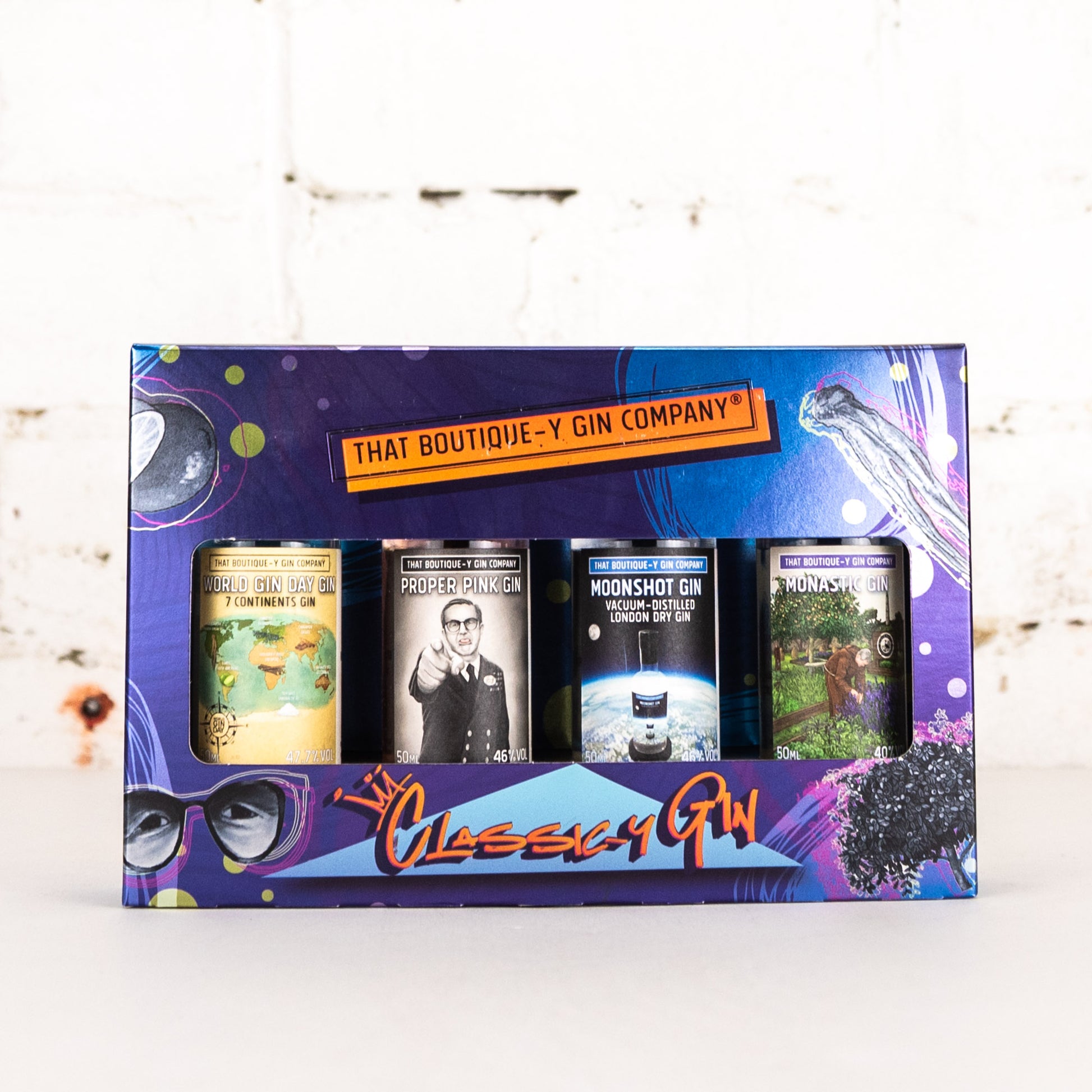 That Boutique-y Gin Co - Classicy Gin (4x50ml)