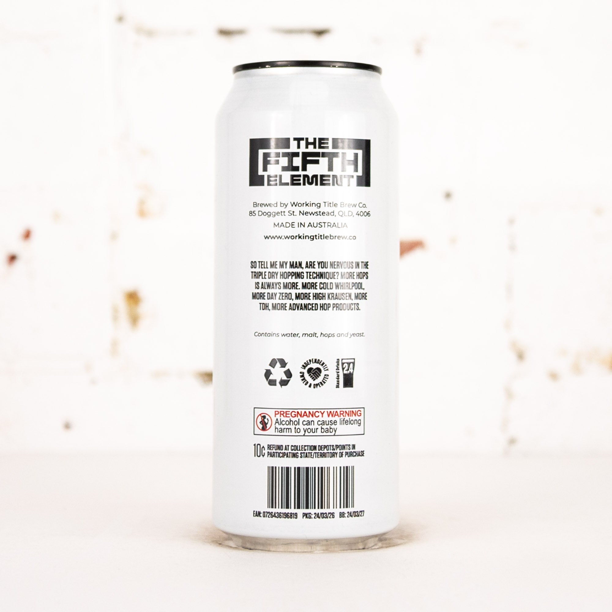 Working Title - The Fifth Element 'Hops' TDH IPA